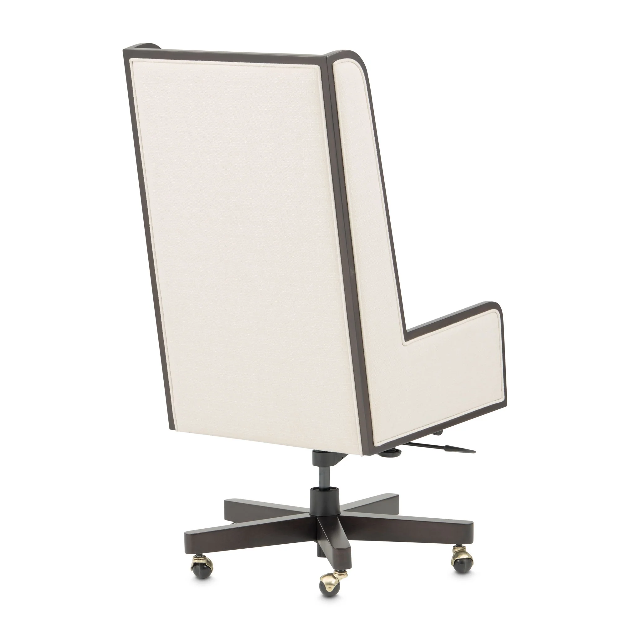 Belmont Place - Swivel Desk Chair - Espresso / Cream - Image 4