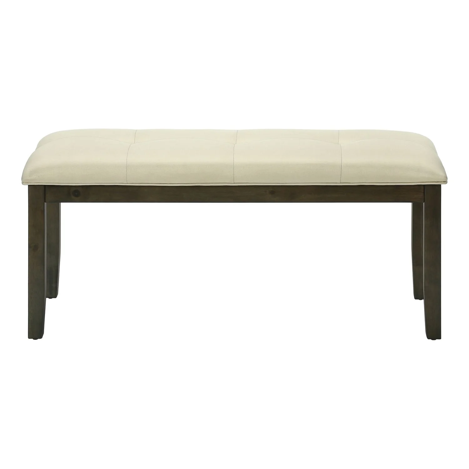 Bench, Rectangular, Hallway, Upholstered, Transitional - Cream - Image 4