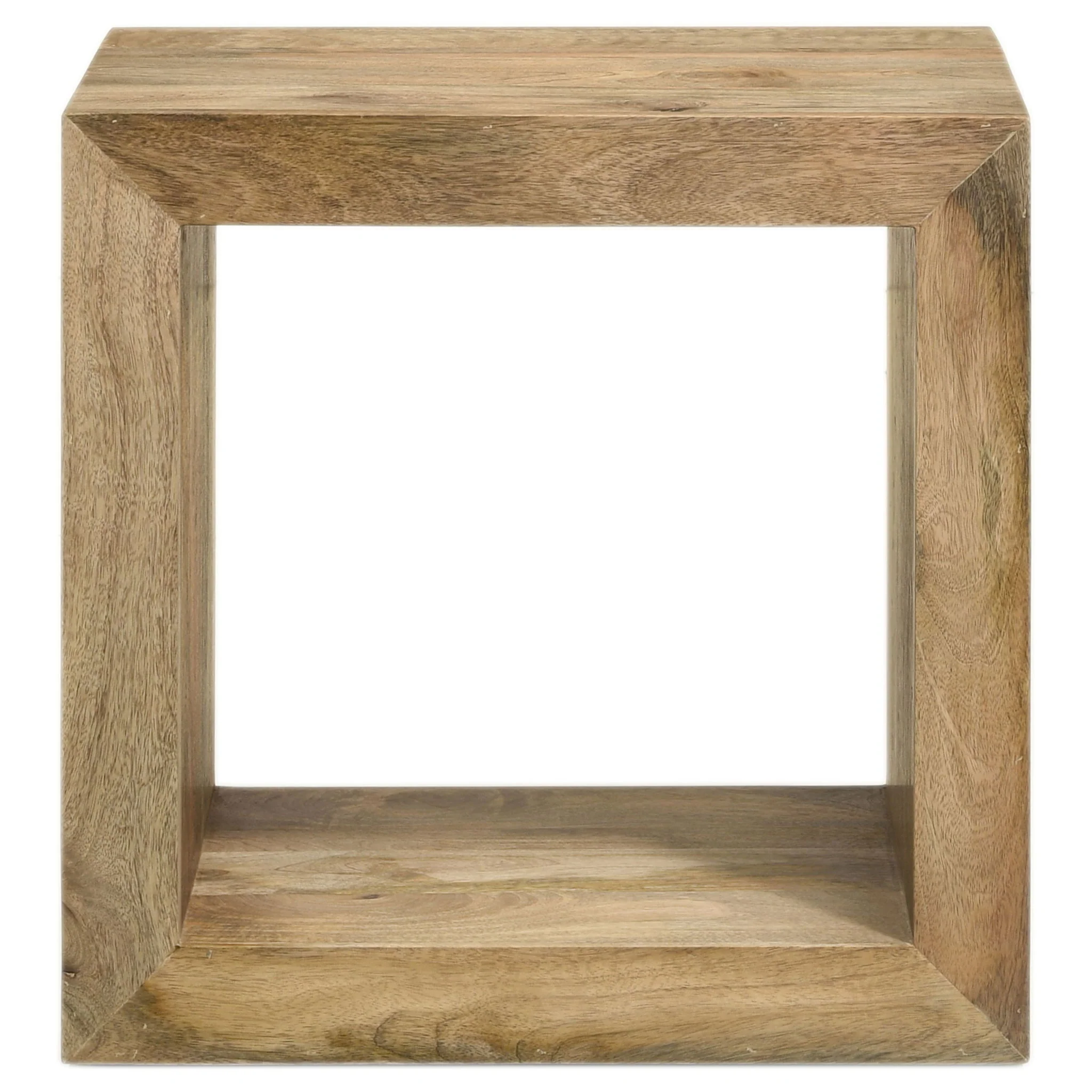 Benton 3-piece Solid Mango Coffee and End Table Set Natural - Image 2