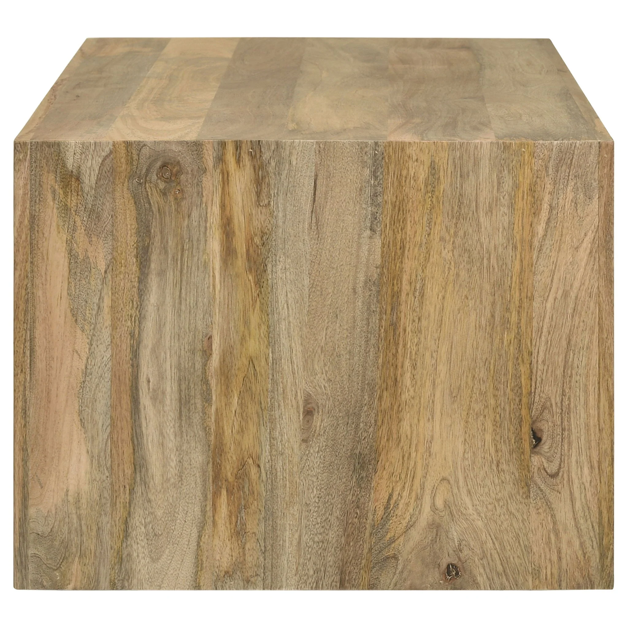 Benton Rectangular Solid Wood Coffee Table Natural - Image 2
