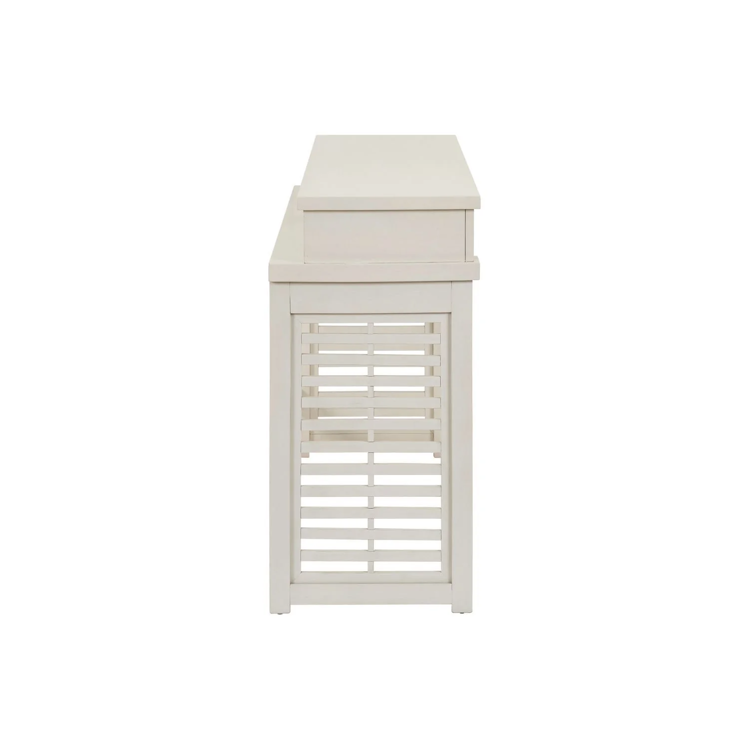 Berkley Square - Sofa Bar Console - Linen & Khaki - Image 4