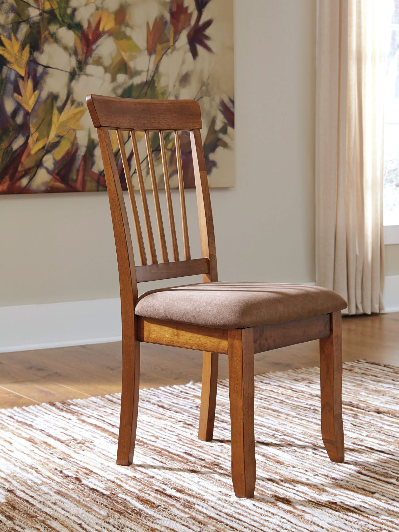Berringer - Dining UPH Side Chair (Set of 2) - Rustic Brown - Image 3
