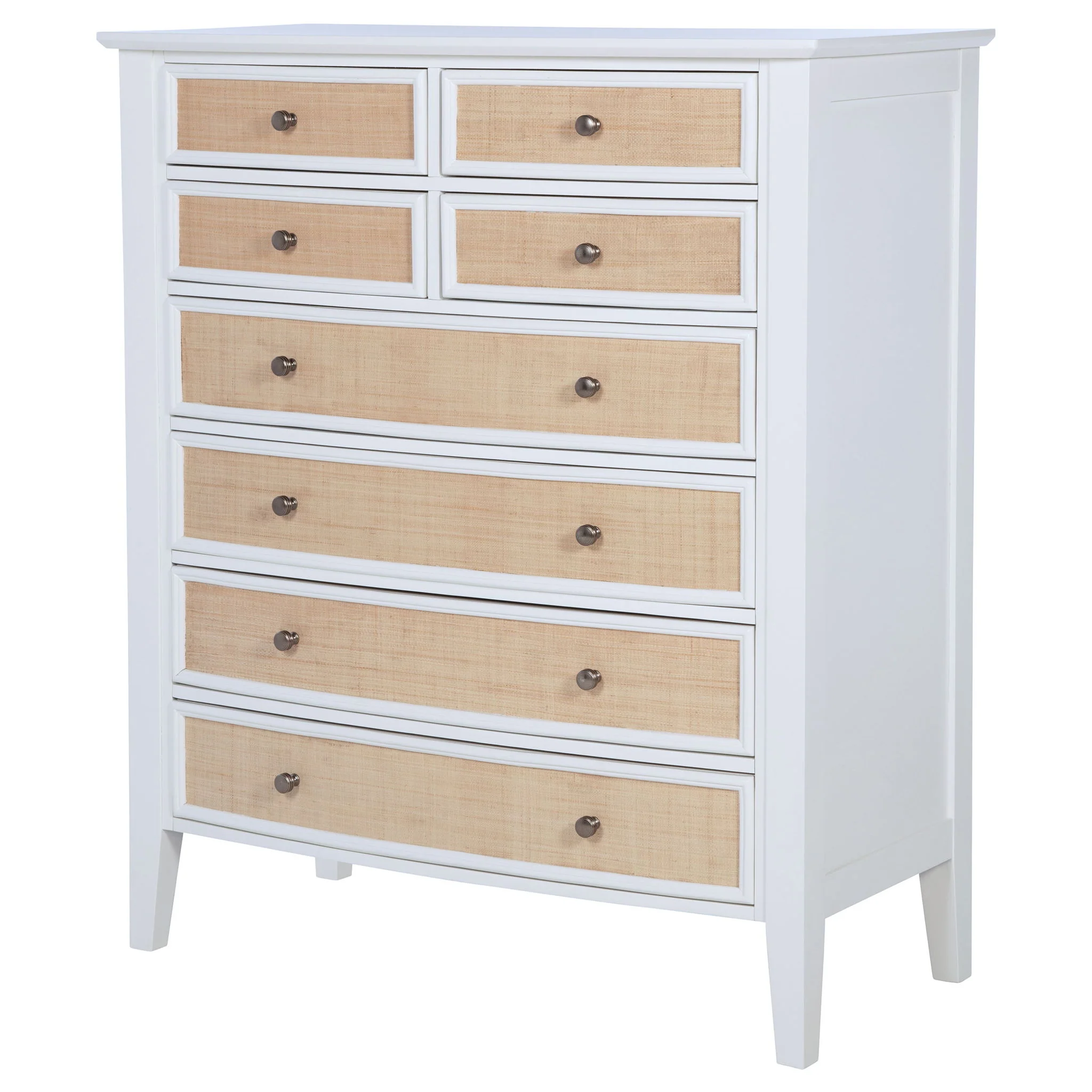 Bexhill 8-drawer Chest of Drawers White - Image 2