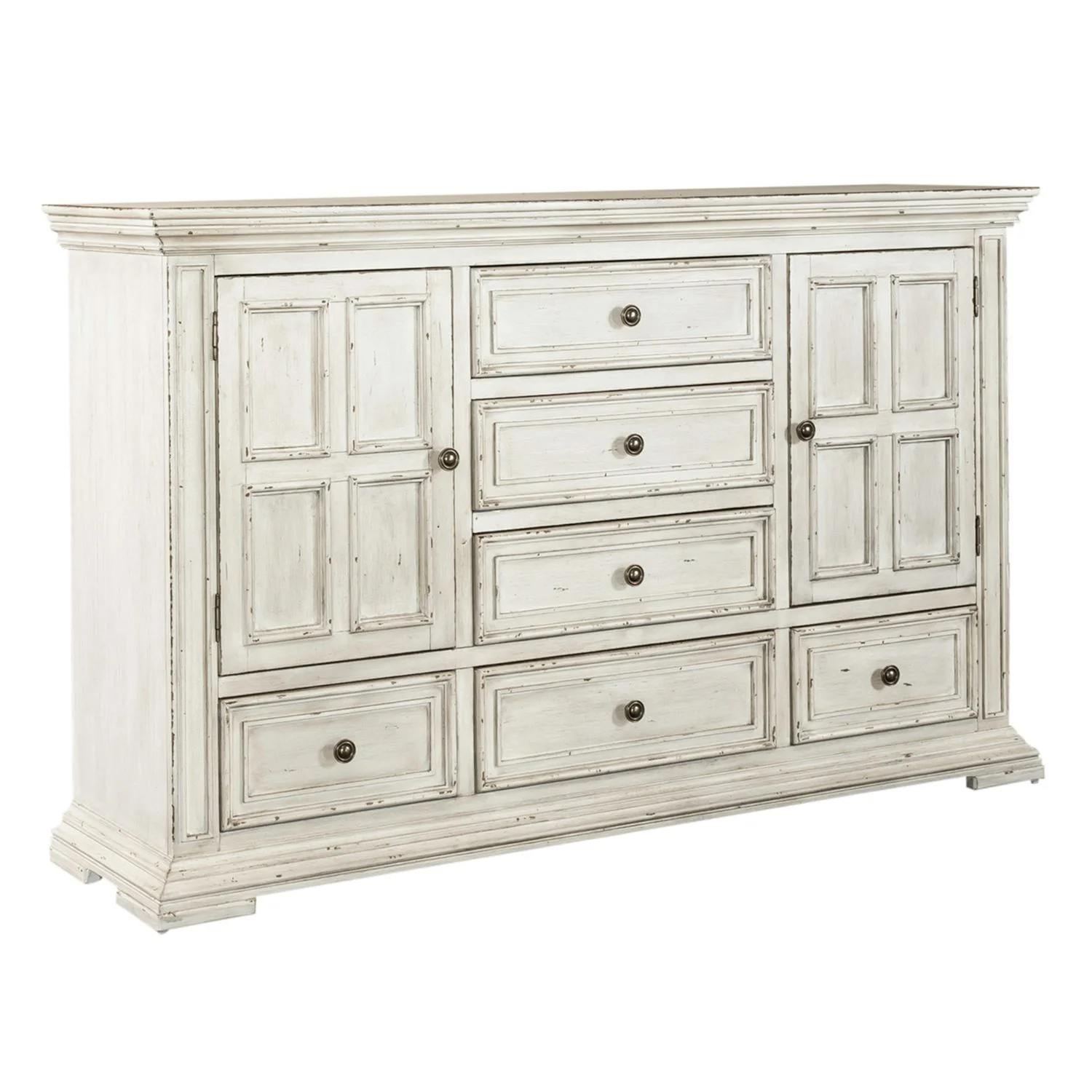 Big Valley - 2 Door 6 Drawer Dresser - Image 10
