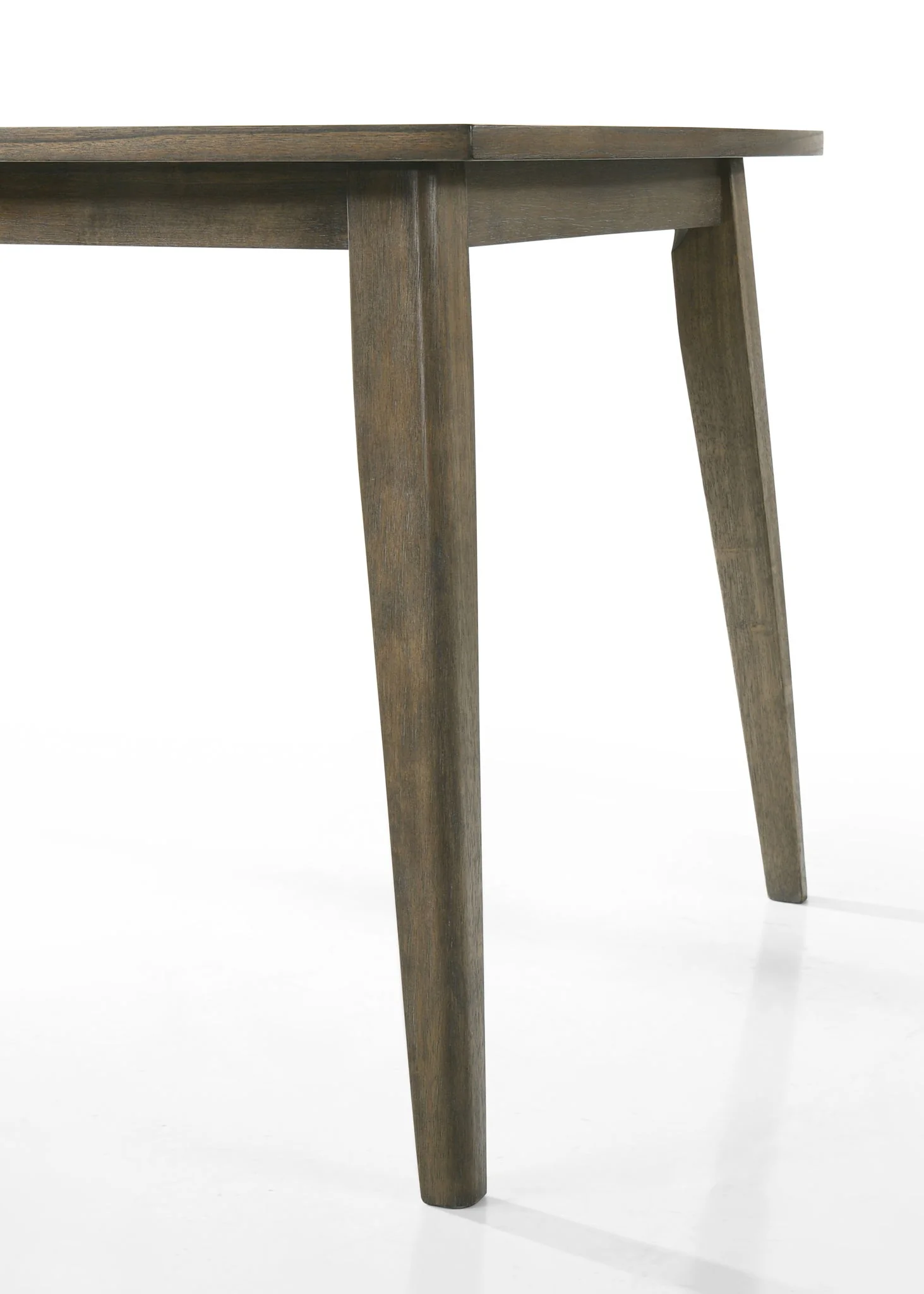 Bistro - Wide Contemporary Rectangle Dining Table With Extension Leaf - Image 5