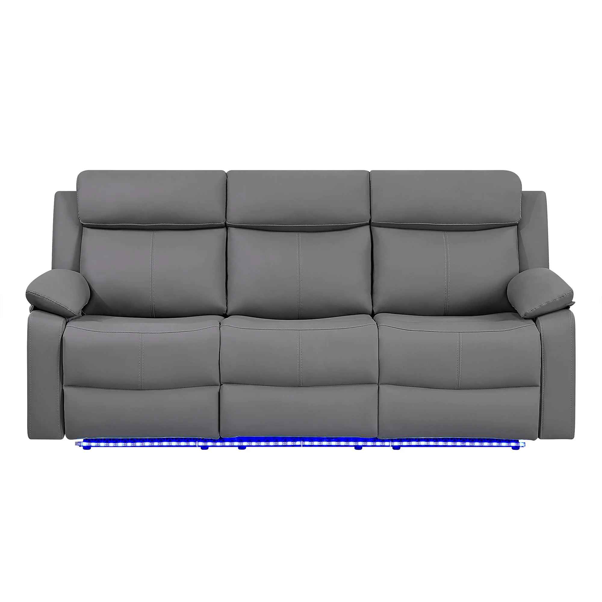 Blanche - Reclining Sofa With LED Lights - Image 2