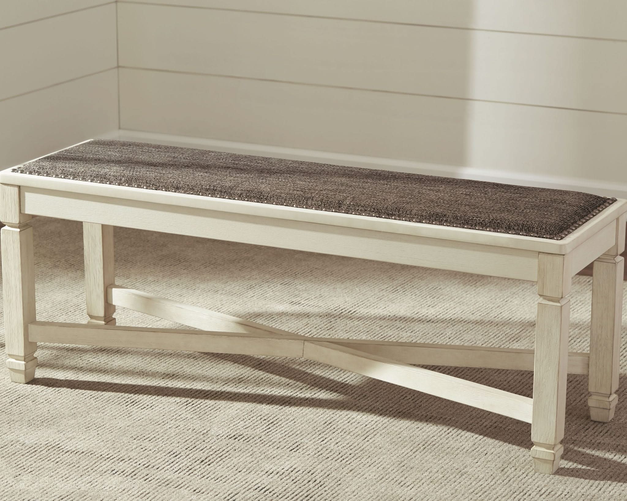 Bolanburg - Large UPH Dining Room Bench - Beige - Image 3