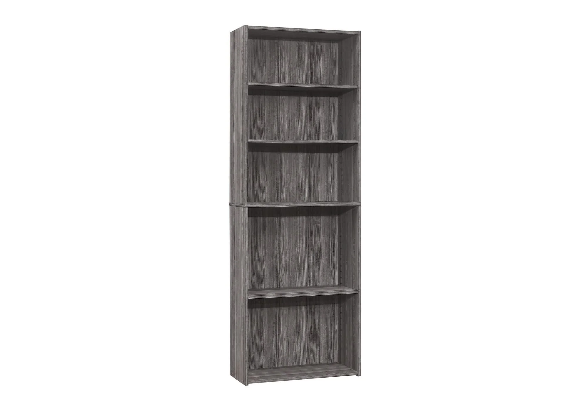 Bookshelf, Bookcase, 6 Tier, For Office, Transitional - Image 4
