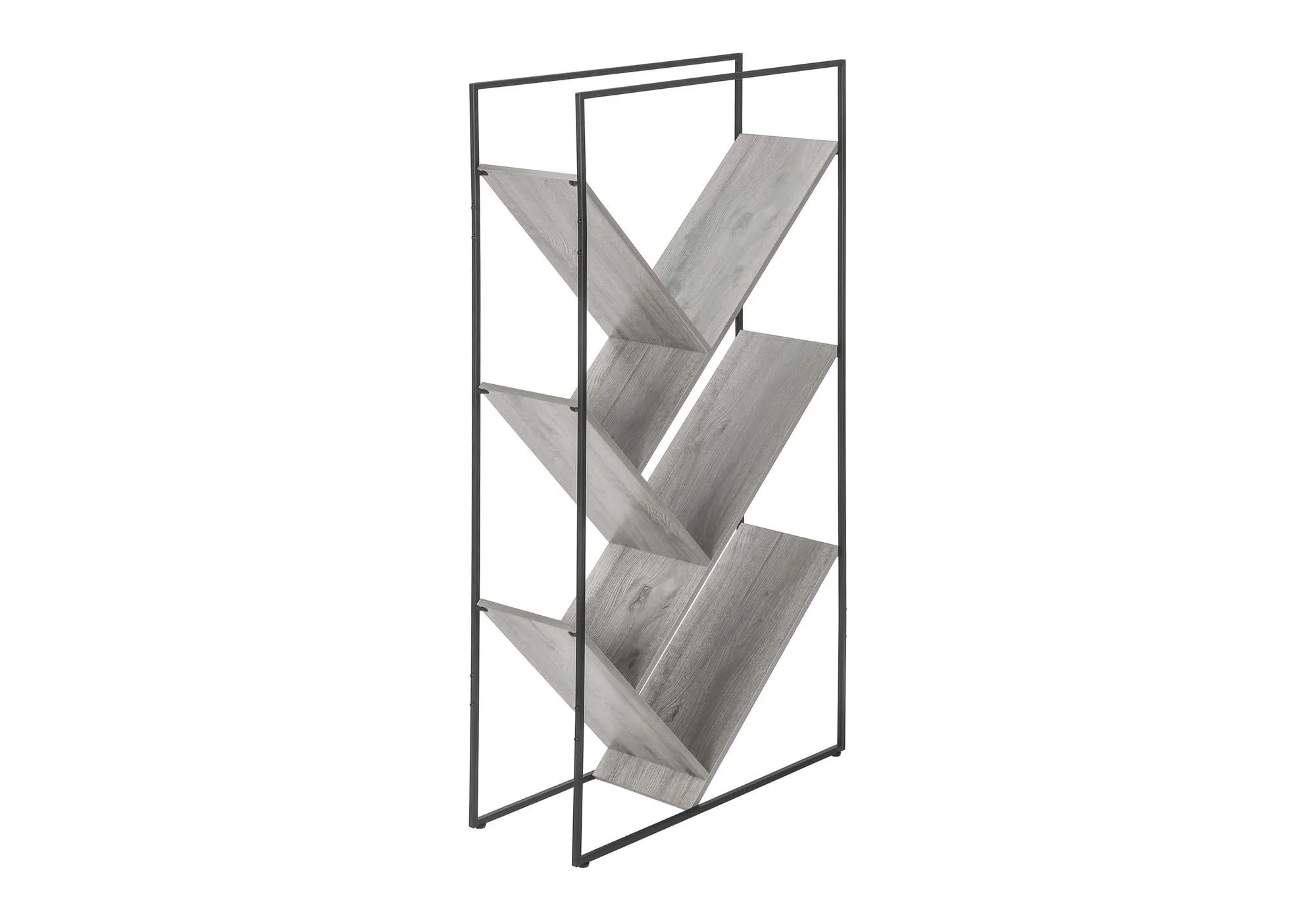 Bookshelf, Bookcase, Etagere, 3 Tier, Office, Contemporary & Modern - Image 12