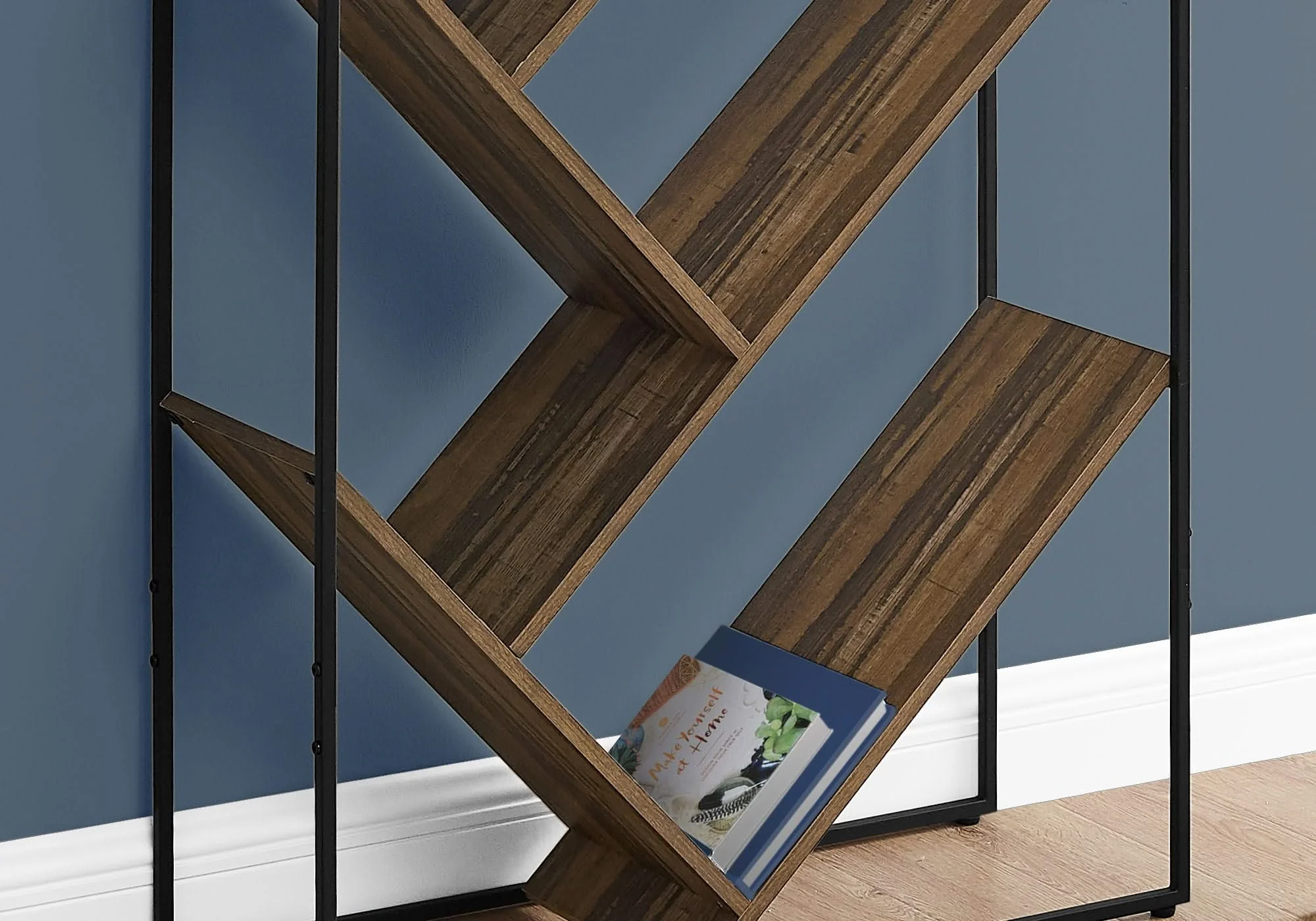 Bookshelf, Bookcase, Etagere, 3 Tier, Office, Contemporary & Modern - Image 5