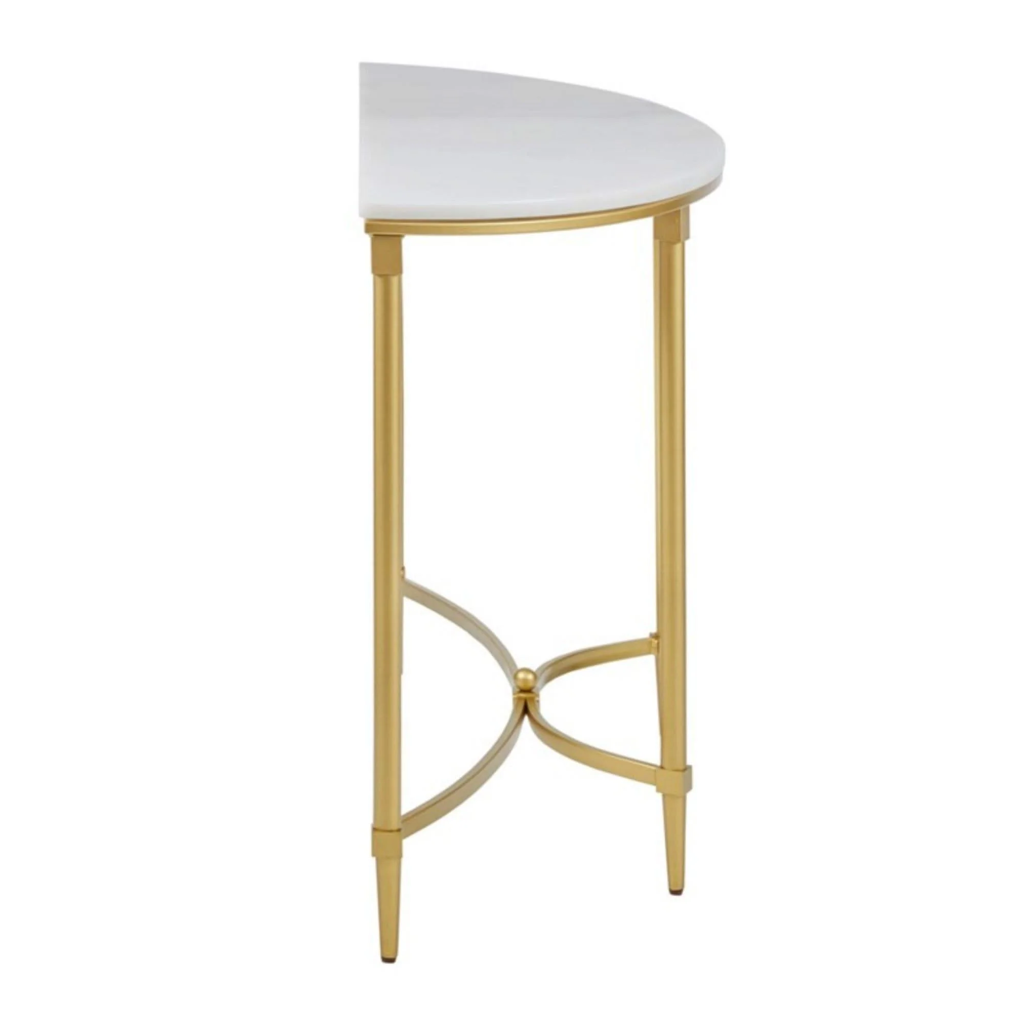 Bordeaux - Console Table - White / Gold - Image 3