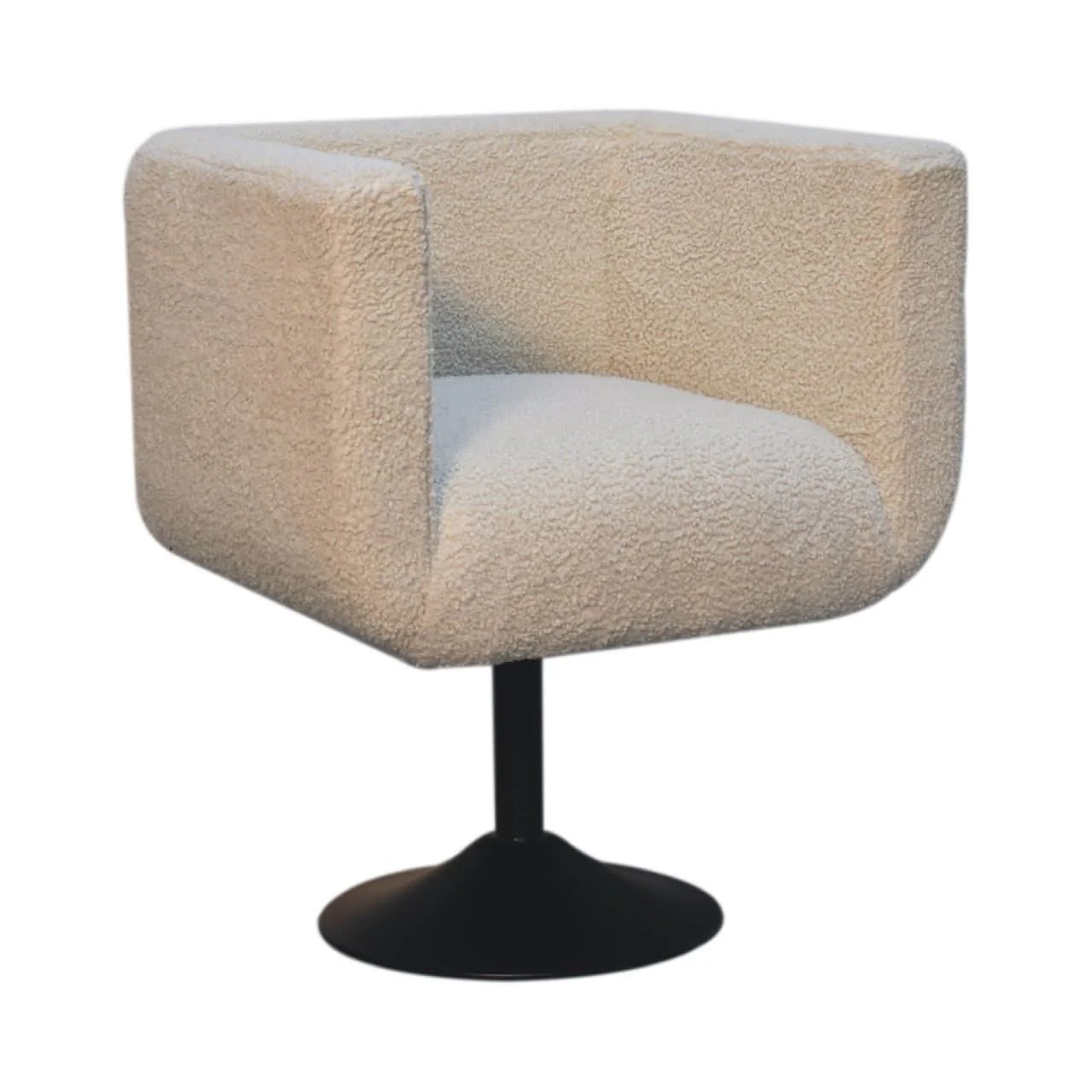 Swivel Chair - Cream - Image 3