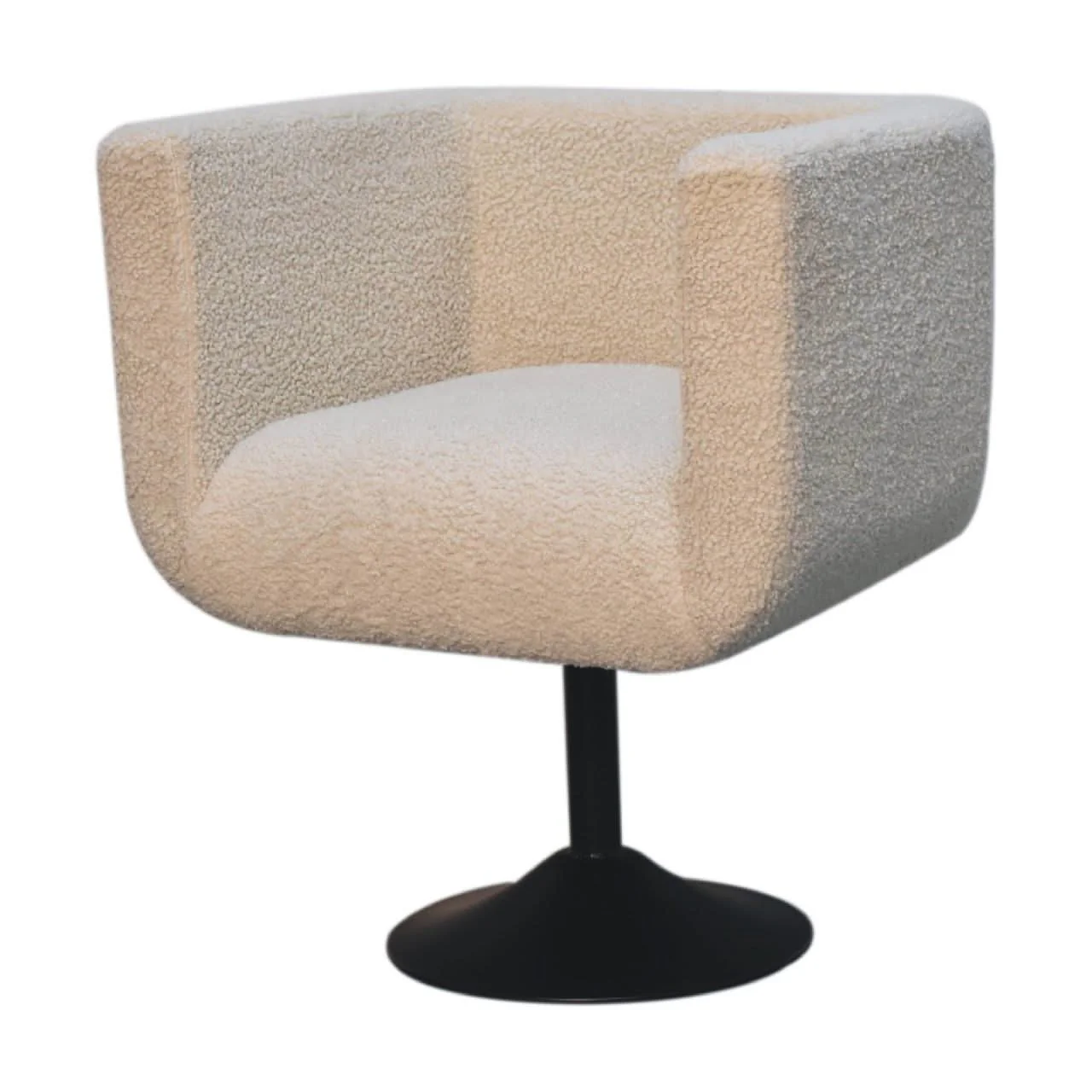 Swivel Chair - Cream - Image 4
