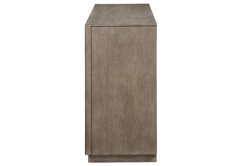 Boulevard Taupe Oak 8 Drawer Dresser with Modern Storage Design - Image 6