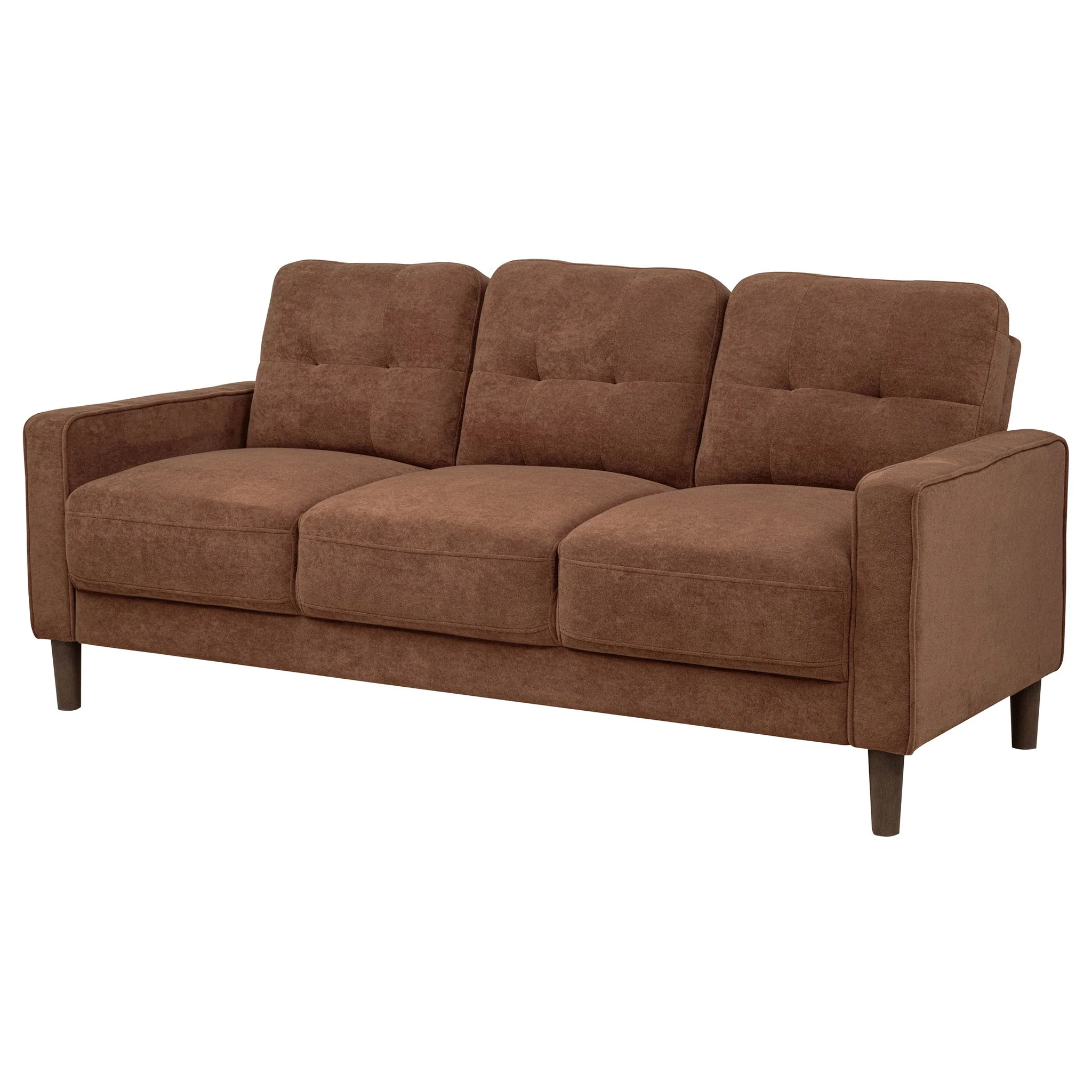 Bowen II Fabric Upholstered Track Arm Sofa Rust - Image 2