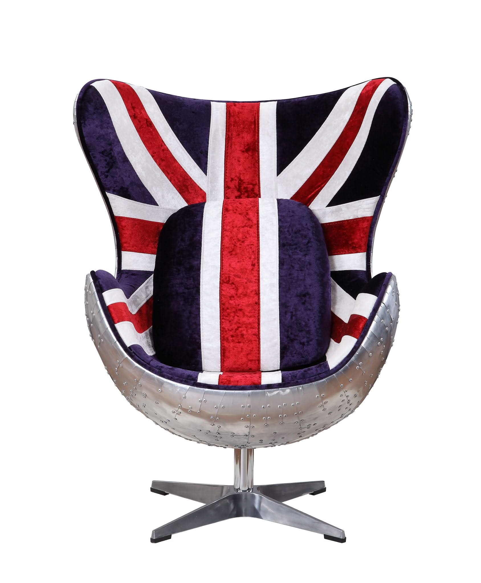 Brancaster - Pattern Accent Chair With Swivel - Multi - Image 2