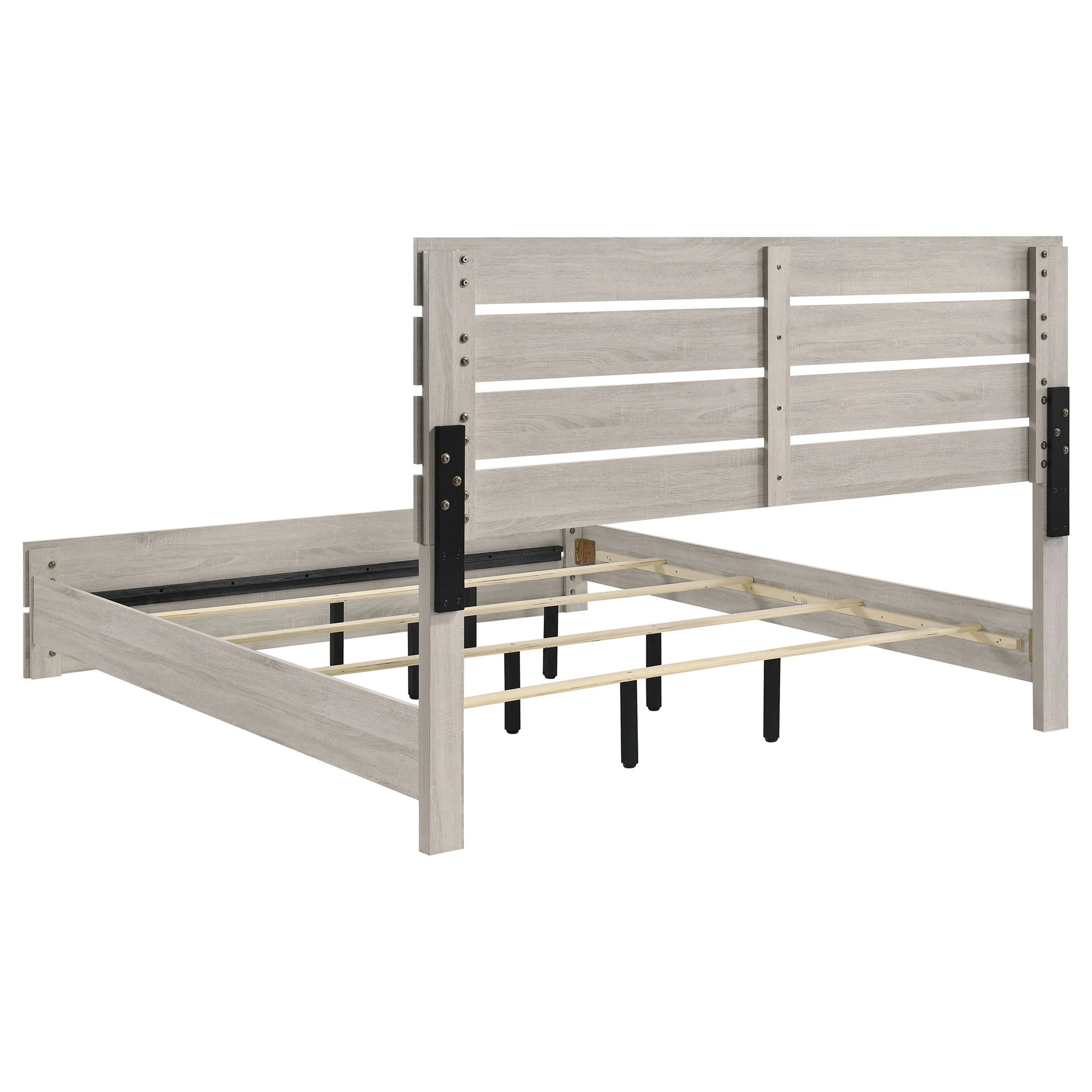Brantford 4-piece Eastern King Bedroom Set Coastal White - Image 4