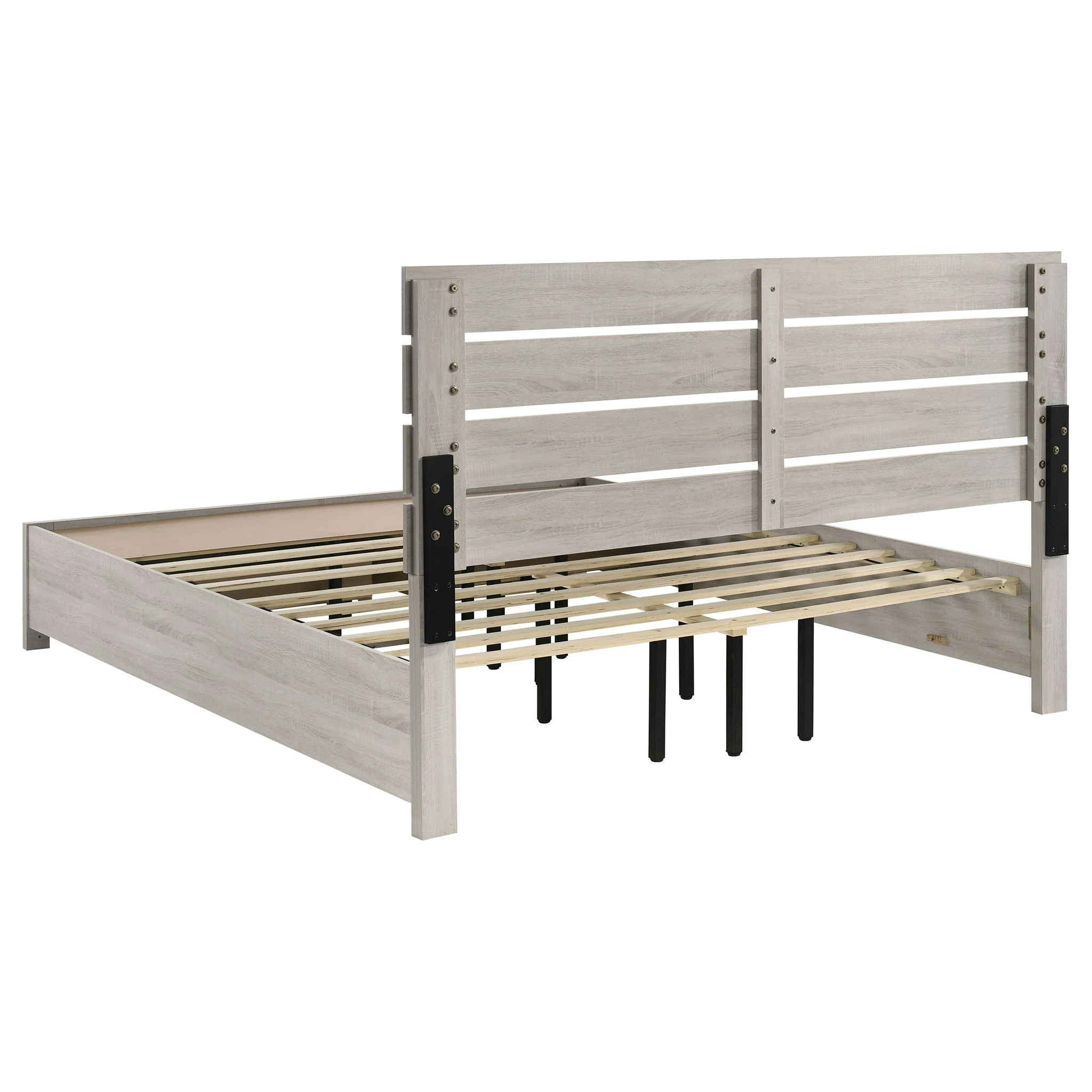 Brantford 4-piece Eastern King Bedroom Set Coastal White - Image 2