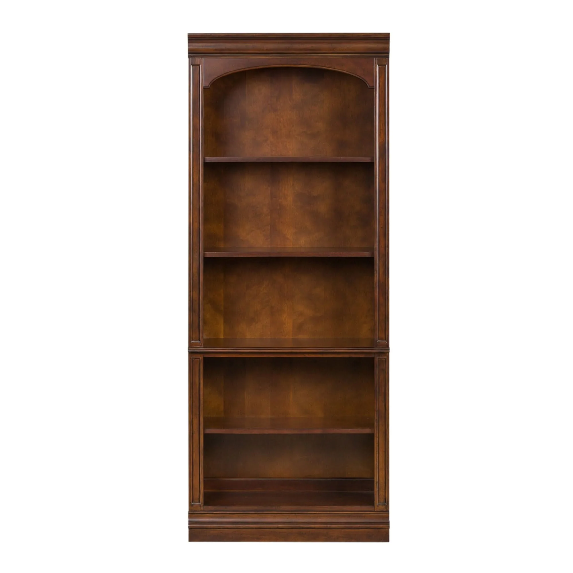 Brayton Manor - Jr Executive Open Bookcase - Cognac - Image 4