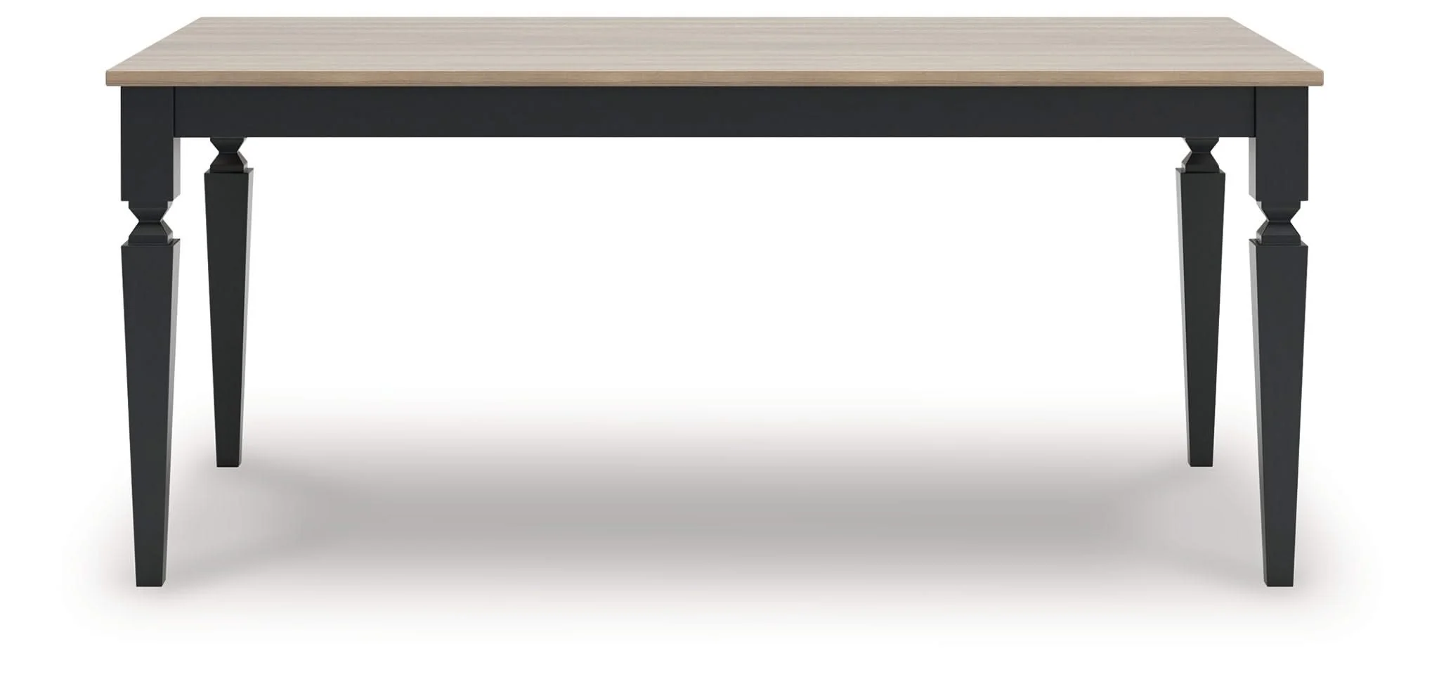 Brenkerton - Rectangular Dining Room Table - Grayish Brown / Black - Image 2