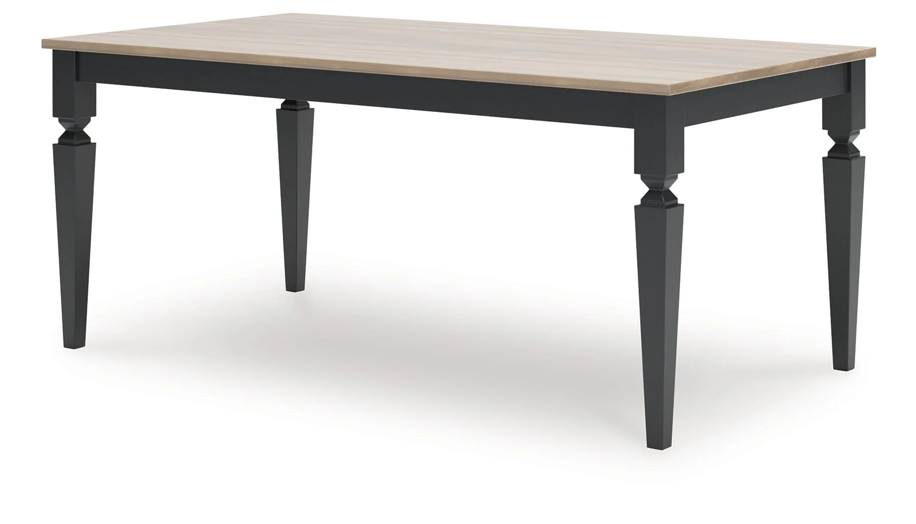 Brenkerton - Rectangular Dining Room Table - Grayish Brown / Black - Image 4