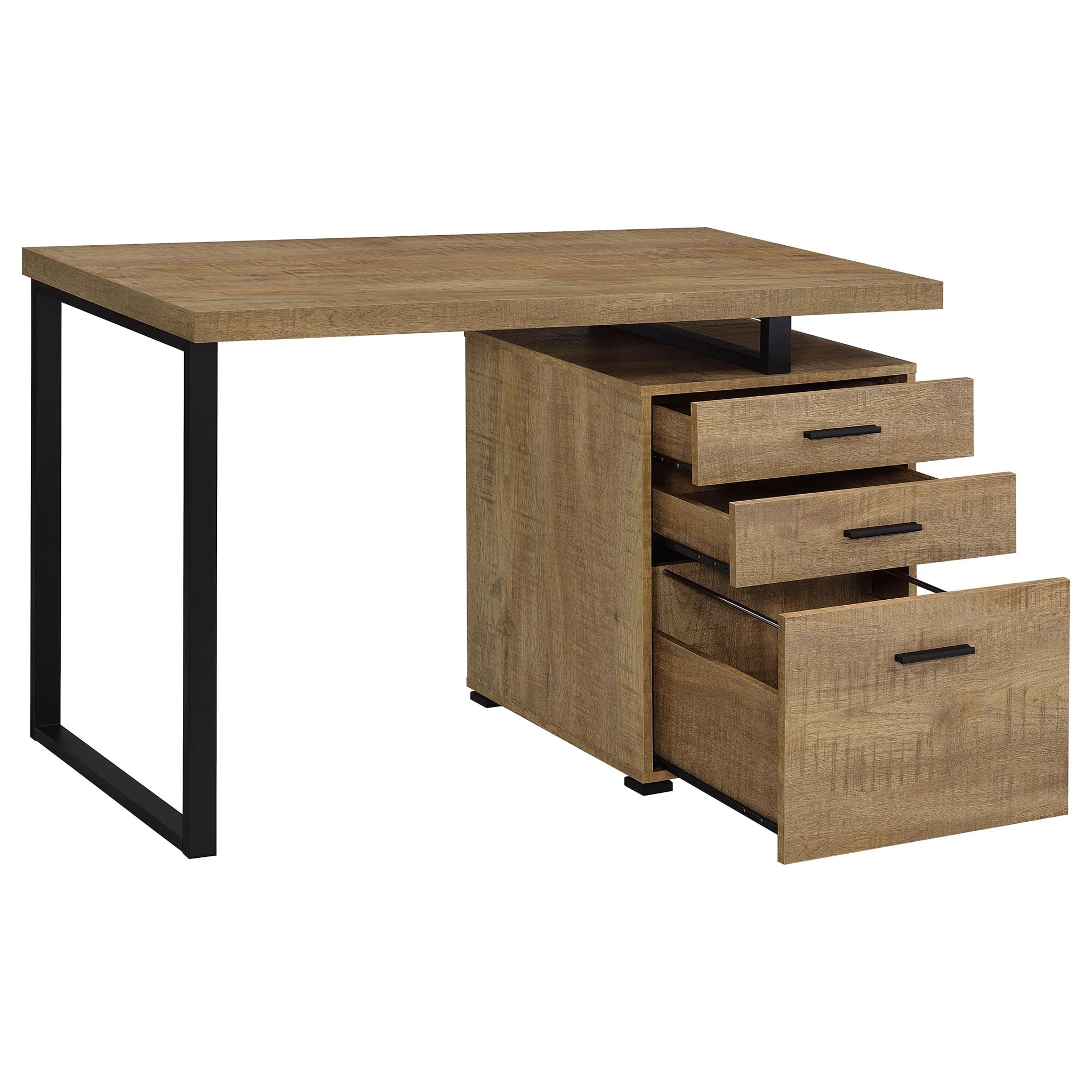 Brennan 47-inch 3-drawer Office Computer Desk Mango - Image 2