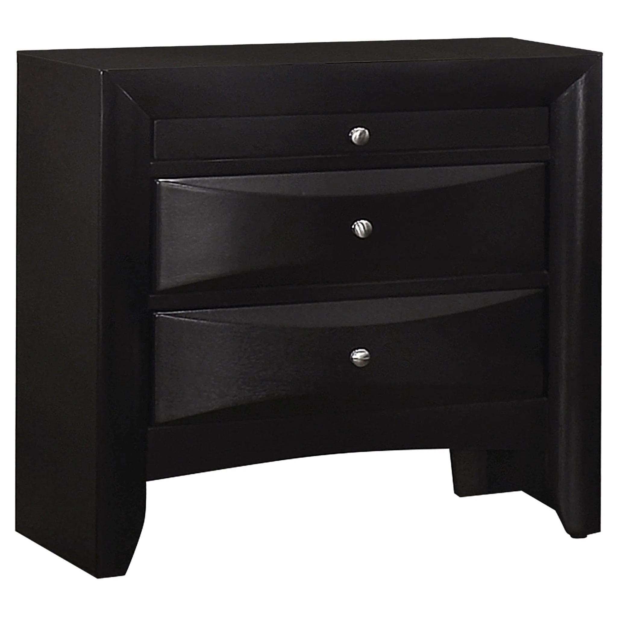 Briana 4-piece California King Bedroom Set Black - Image 3