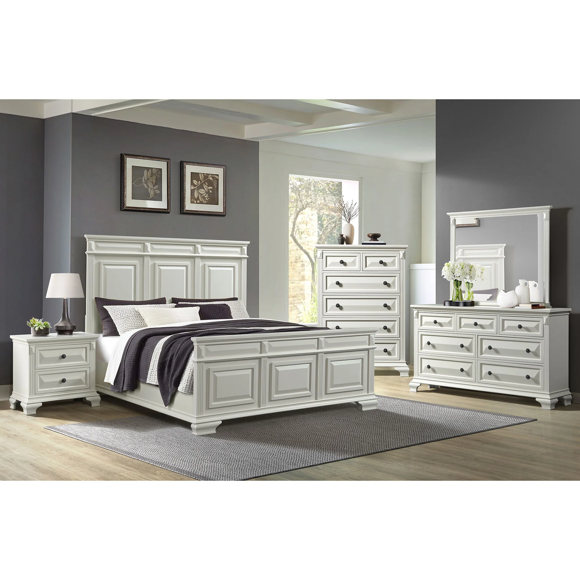 Bridgestone - Dresser And Mirror Set - Image 6