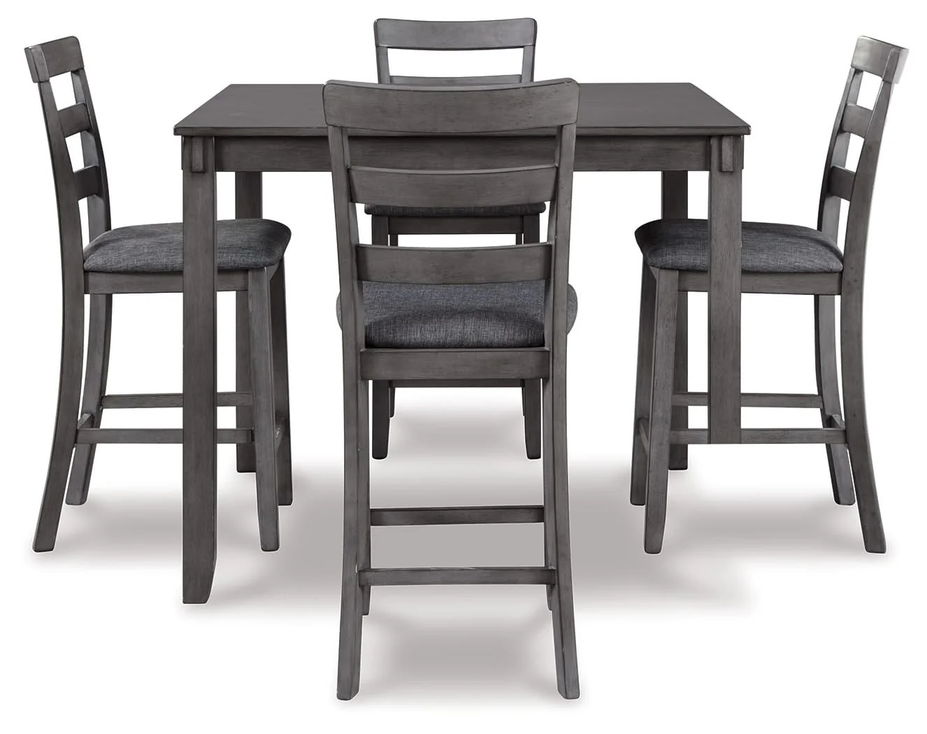 Bridson - Square Counter TBL Set (Set of 5) - Gray - Image 3