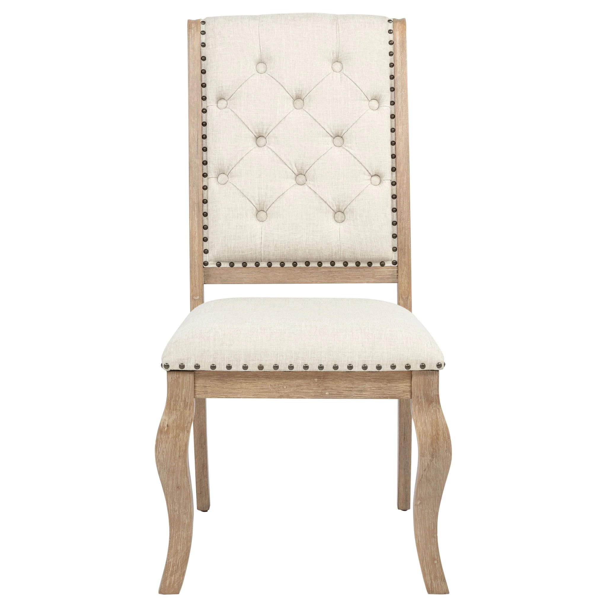 Brockway Upholstered Dining Chair Barley Brown (Set of 2) - Image 3