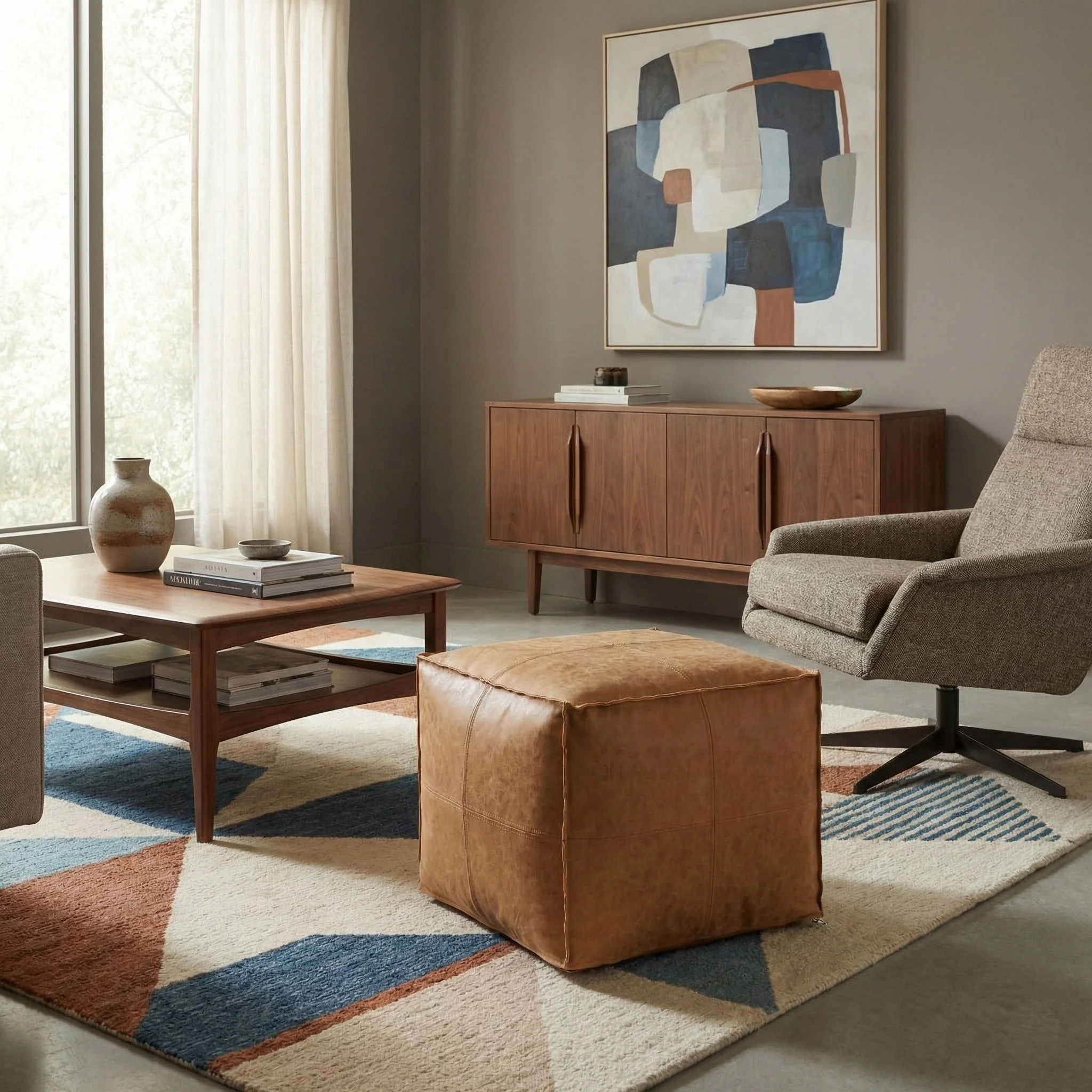 Brody - Versatile Square Pouf - Image 14