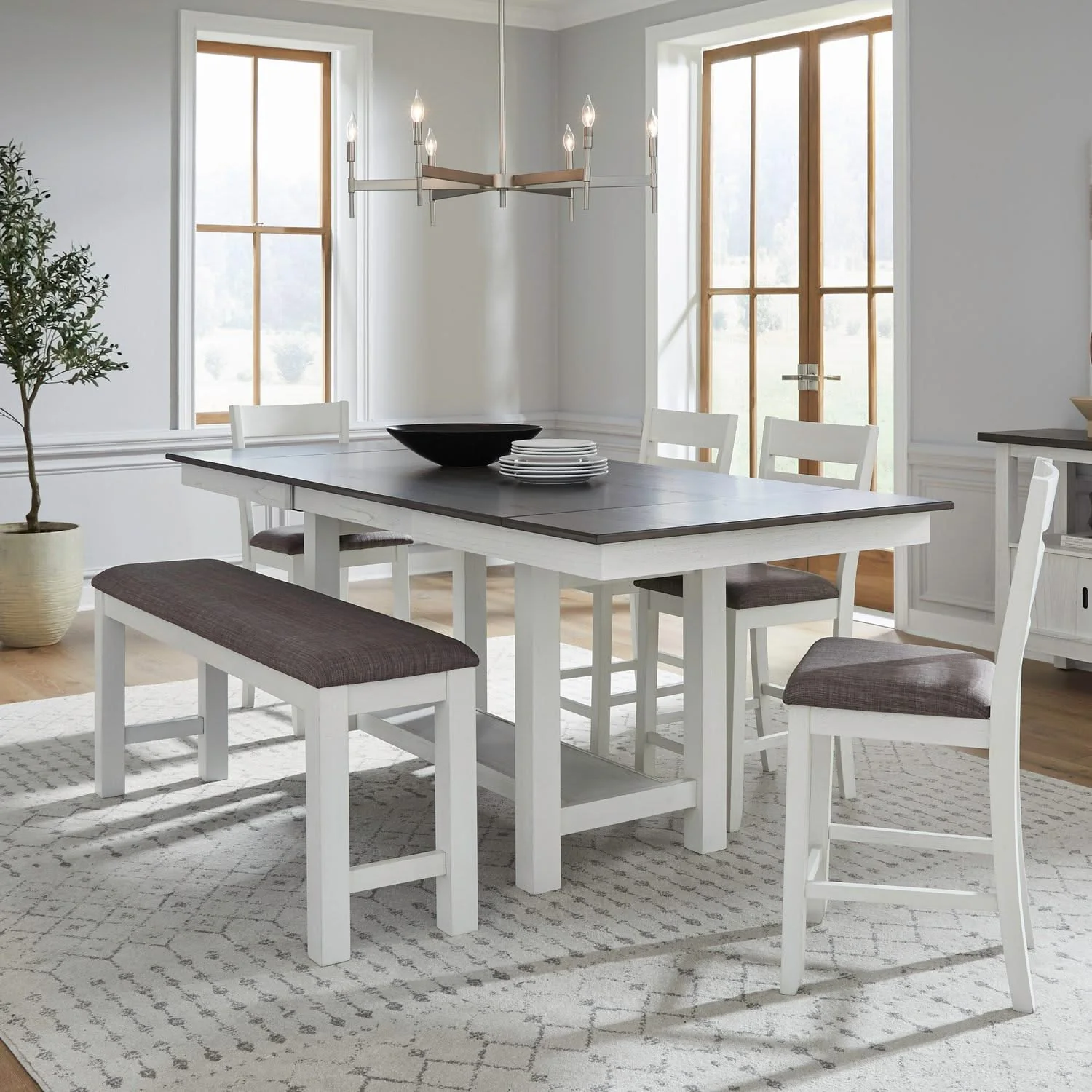 Brook Bay - Gathering Trestle Table Set - Image 2
