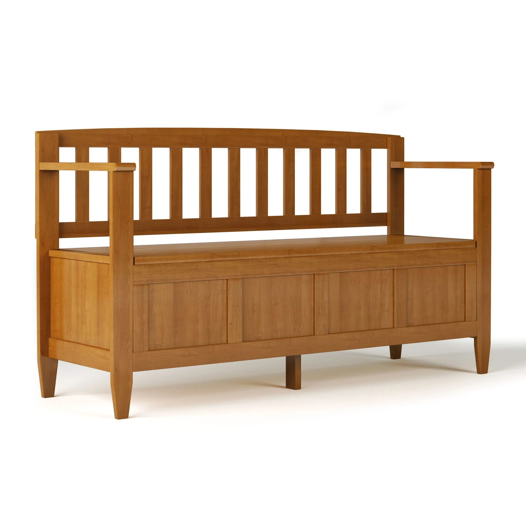 Brooklyn - Handcrafted Entryway Storage Bench - Image 2