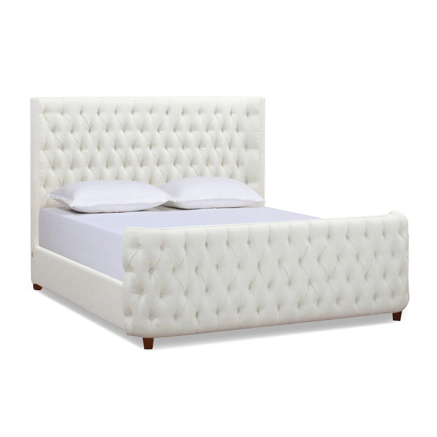 Brooklyn - Tufted Panel Bed Headboard And Footboard Set - Image 10