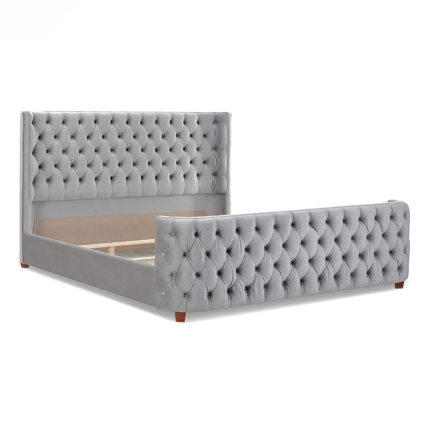 Brooklyn - Tufted Panel Bed Headboard And Footboard Set - Image 27