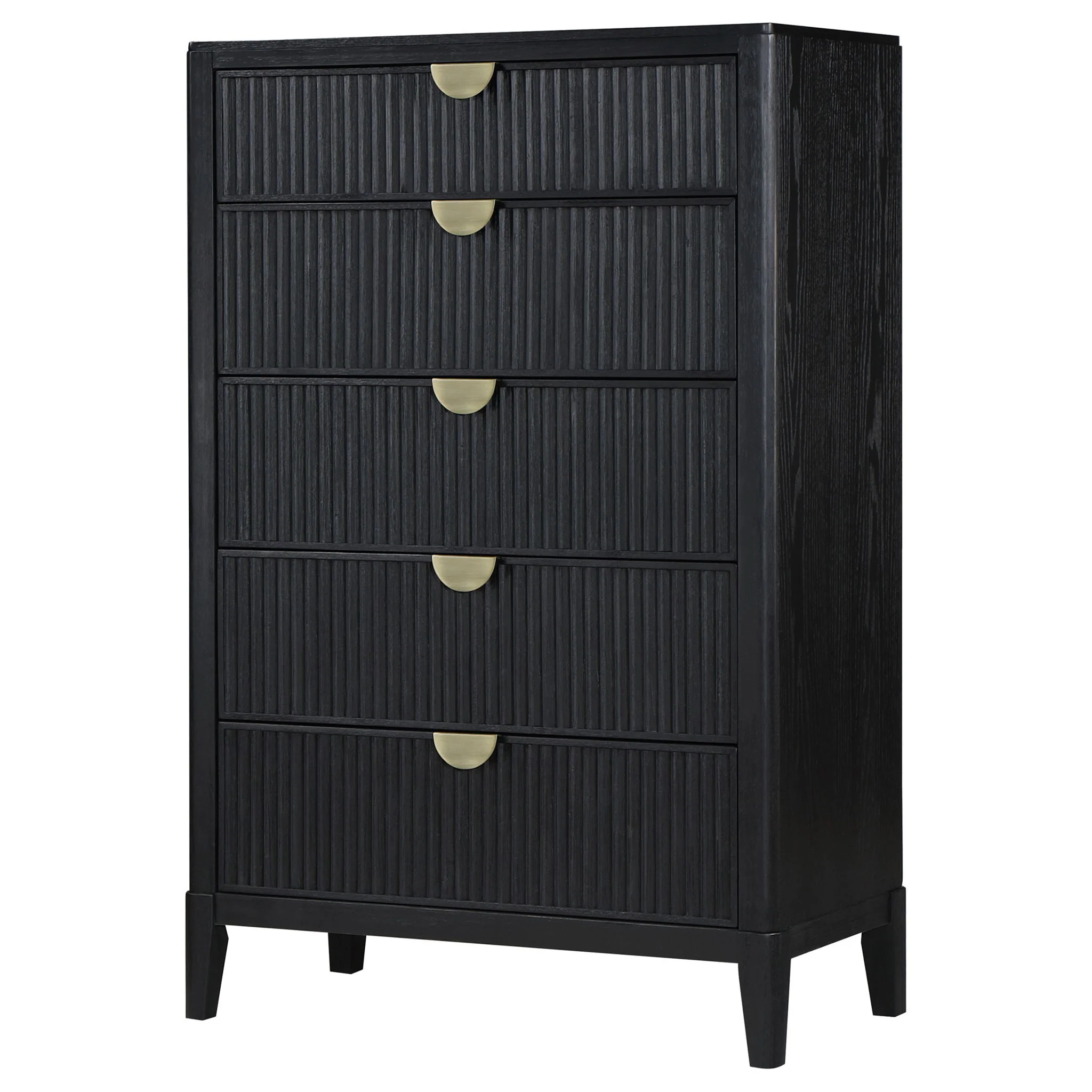 Brookmead 5-drawer Bedroom Chest Black - Image 2