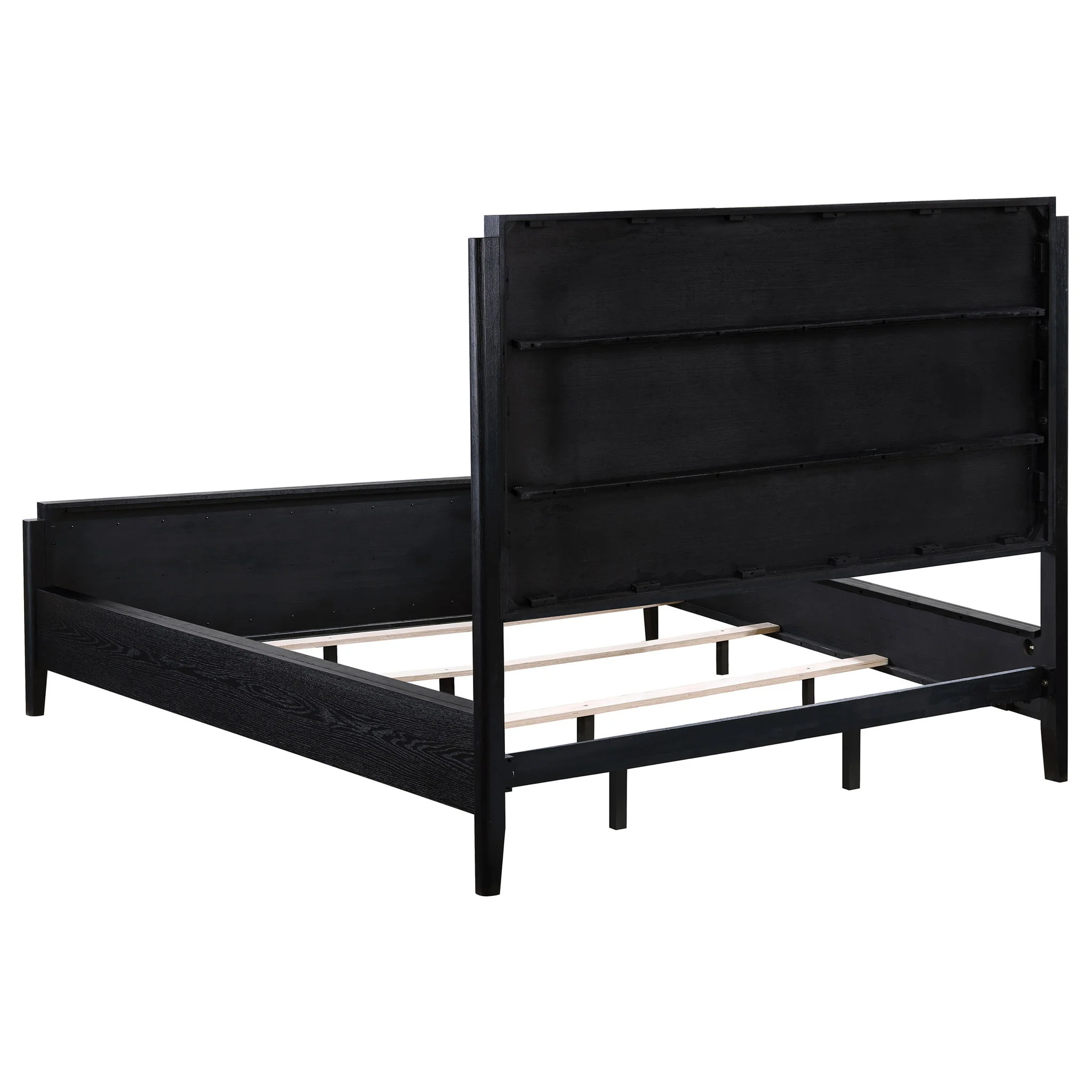 Brookmead 5-piece Upholstered Cal King Bedroom Set Black - Image 4