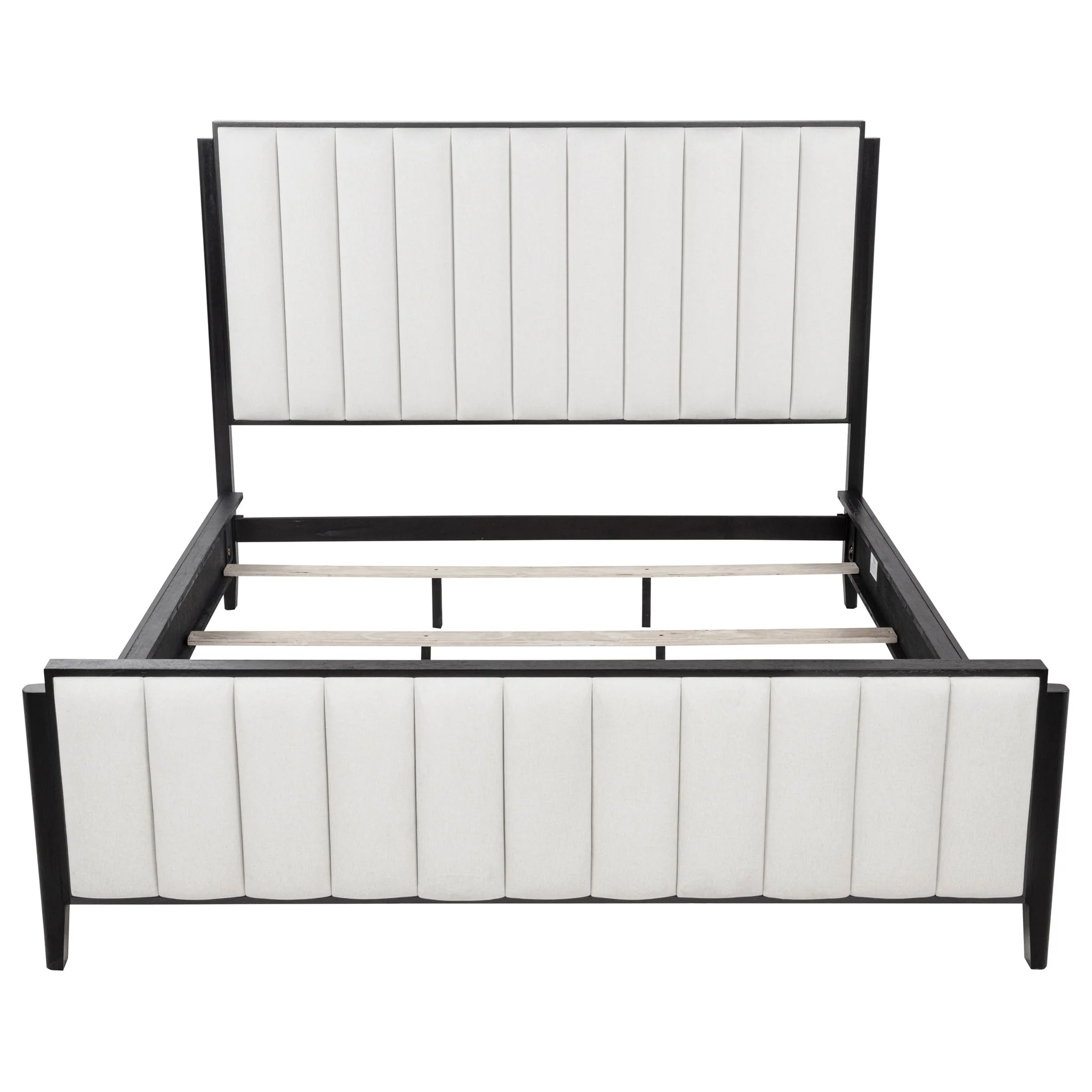 Brookmead 60-inch Upholstered California King Bed Black - Image 2