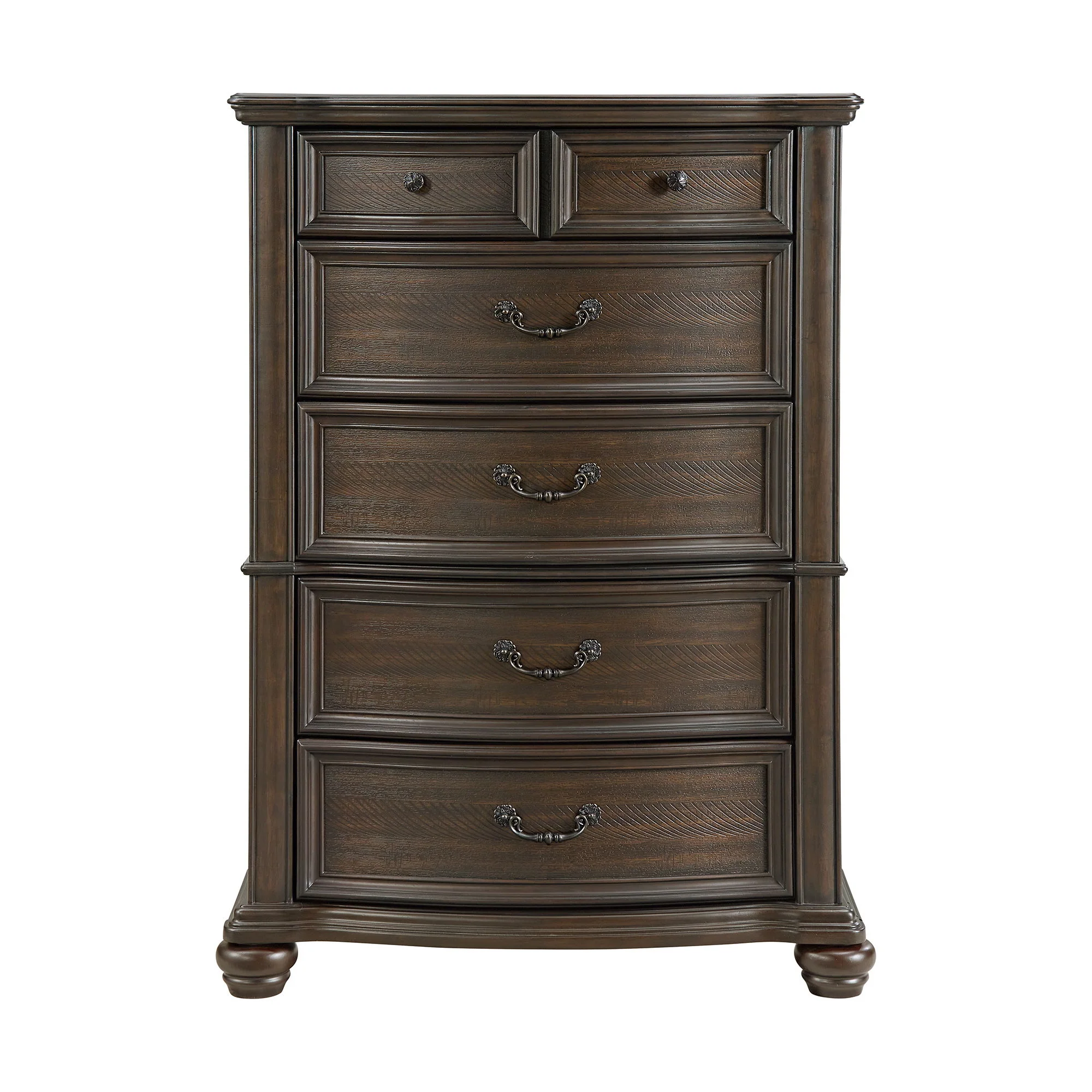 Brunswick - 5-Drawer Chest - Mahogany - Image 3