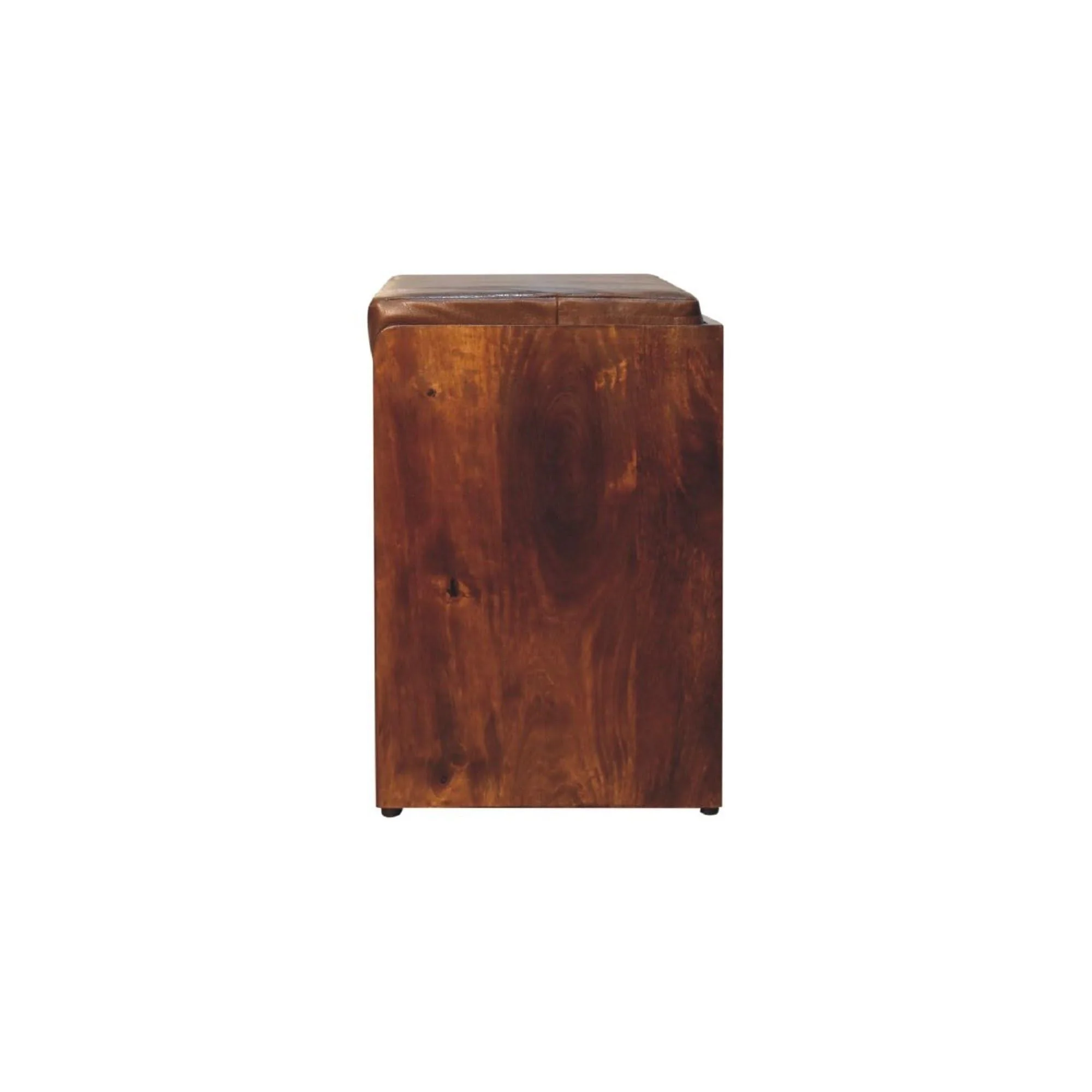 Buffalo - Hide Pull Out Shoe Storage Bench - Image 3
