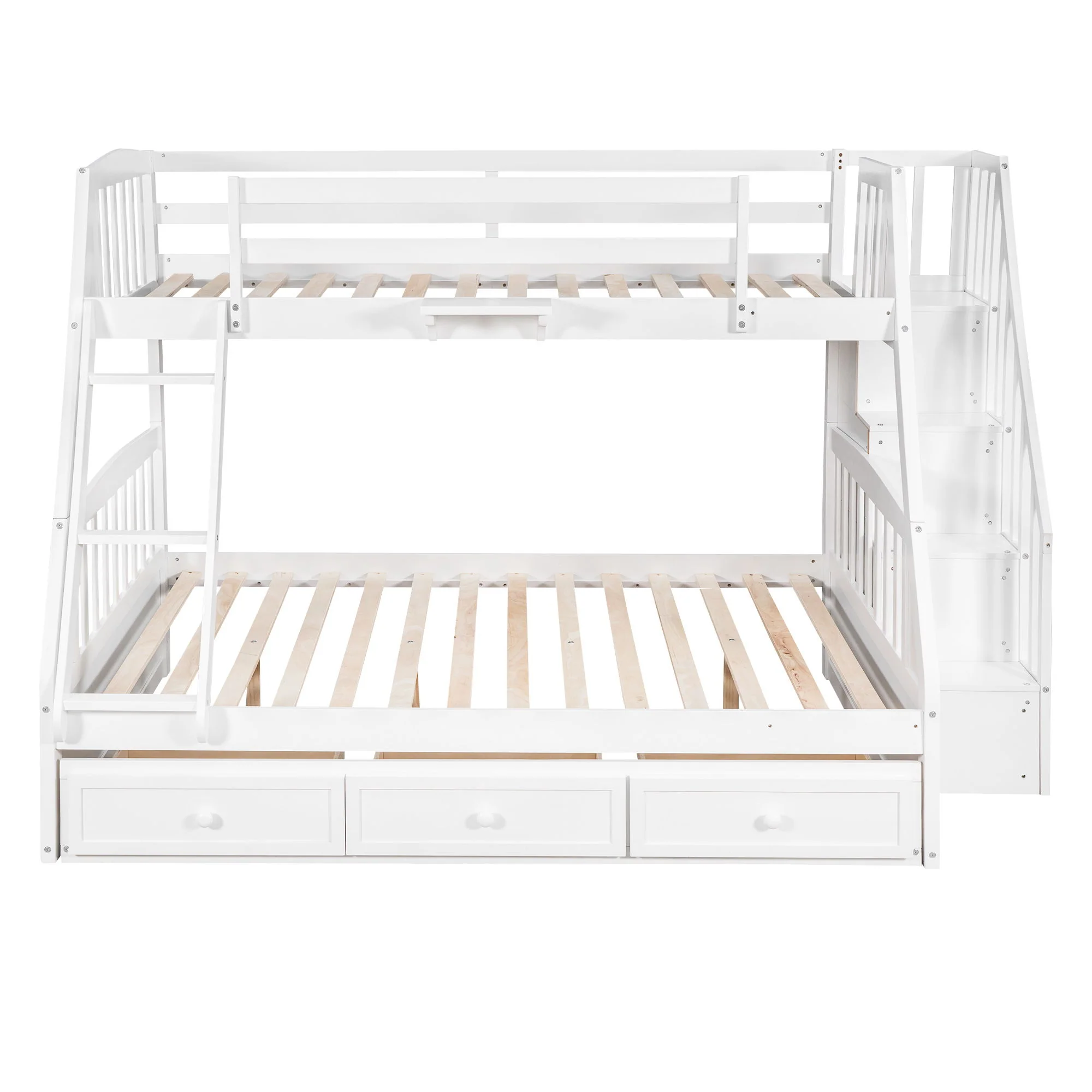 Bunk Bed With Drawers, Ladder And Storage Staircase - Image 11