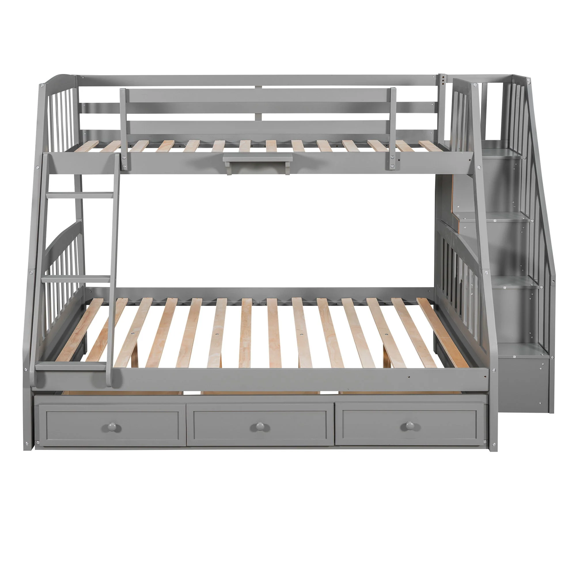 Bunk Bed With Drawers, Ladder And Storage Staircase - Image 8