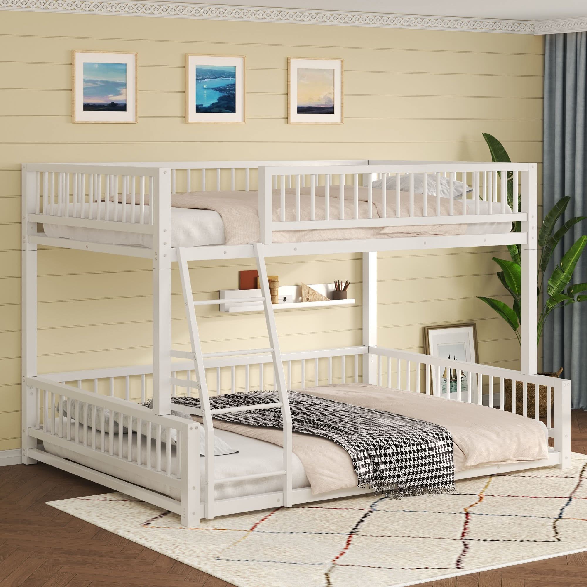 Bunk Bed With Ladder And Safety Guardrails - Image 12