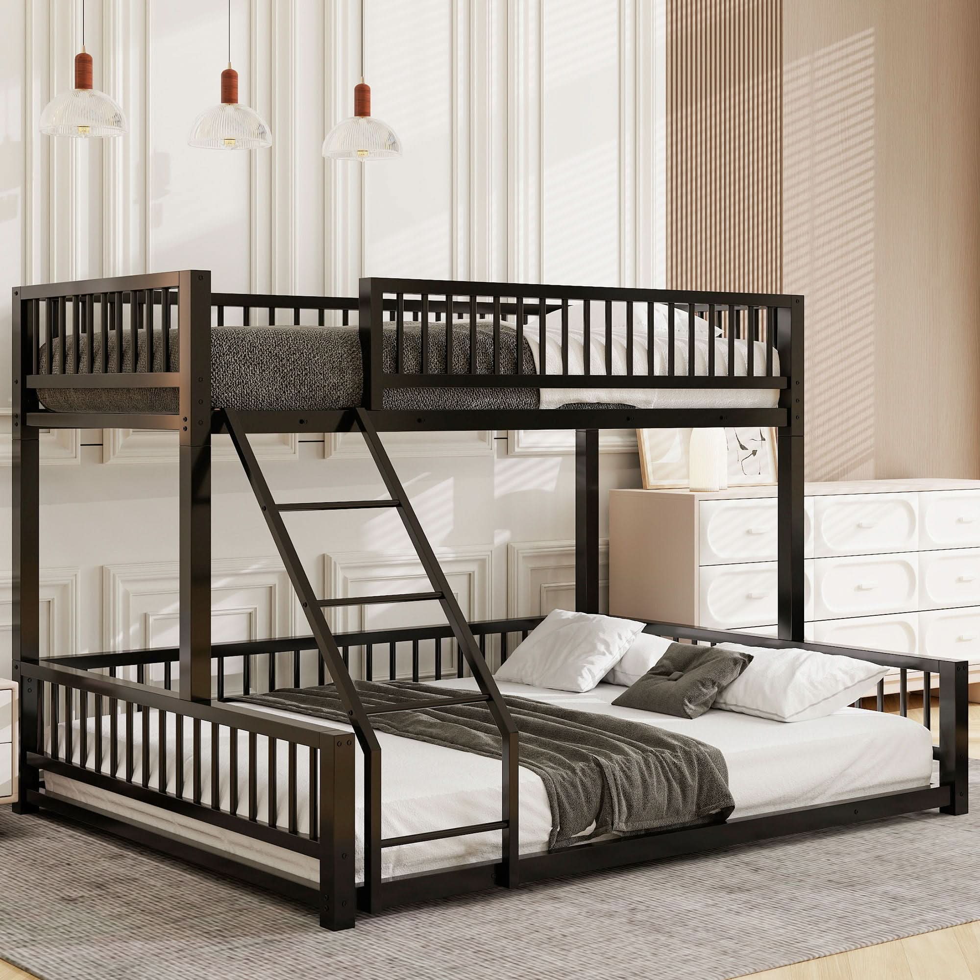 Bunk Bed With Ladder And Safety Guardrails - Image 15