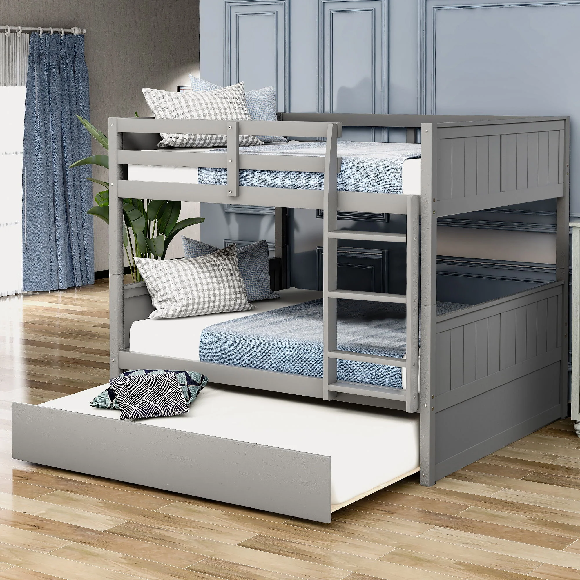 Bunk Bed With Twin Size Trundle - Image 13