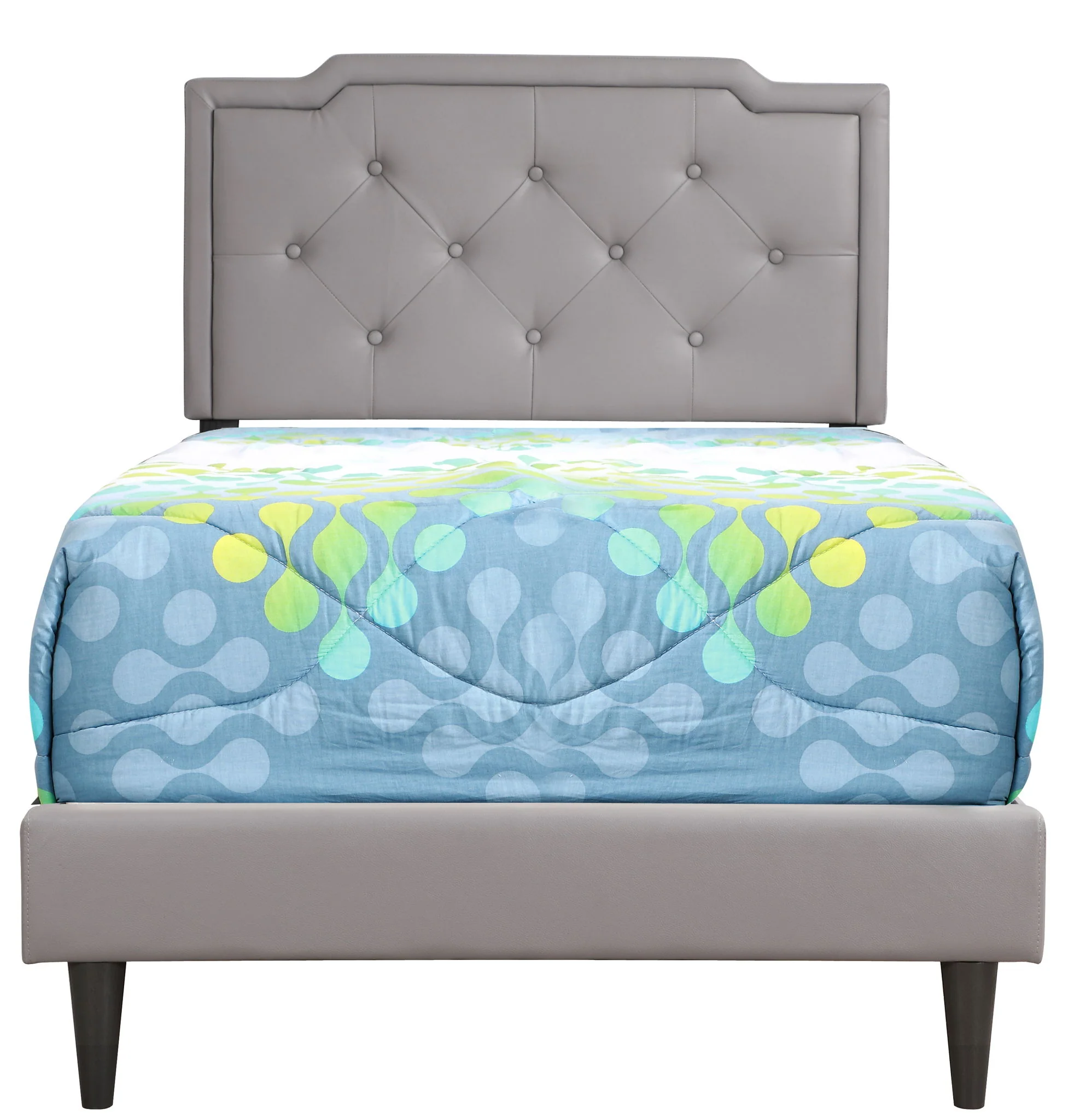 Button Tufted Bed Charming For Cozy Spaces - Image 37