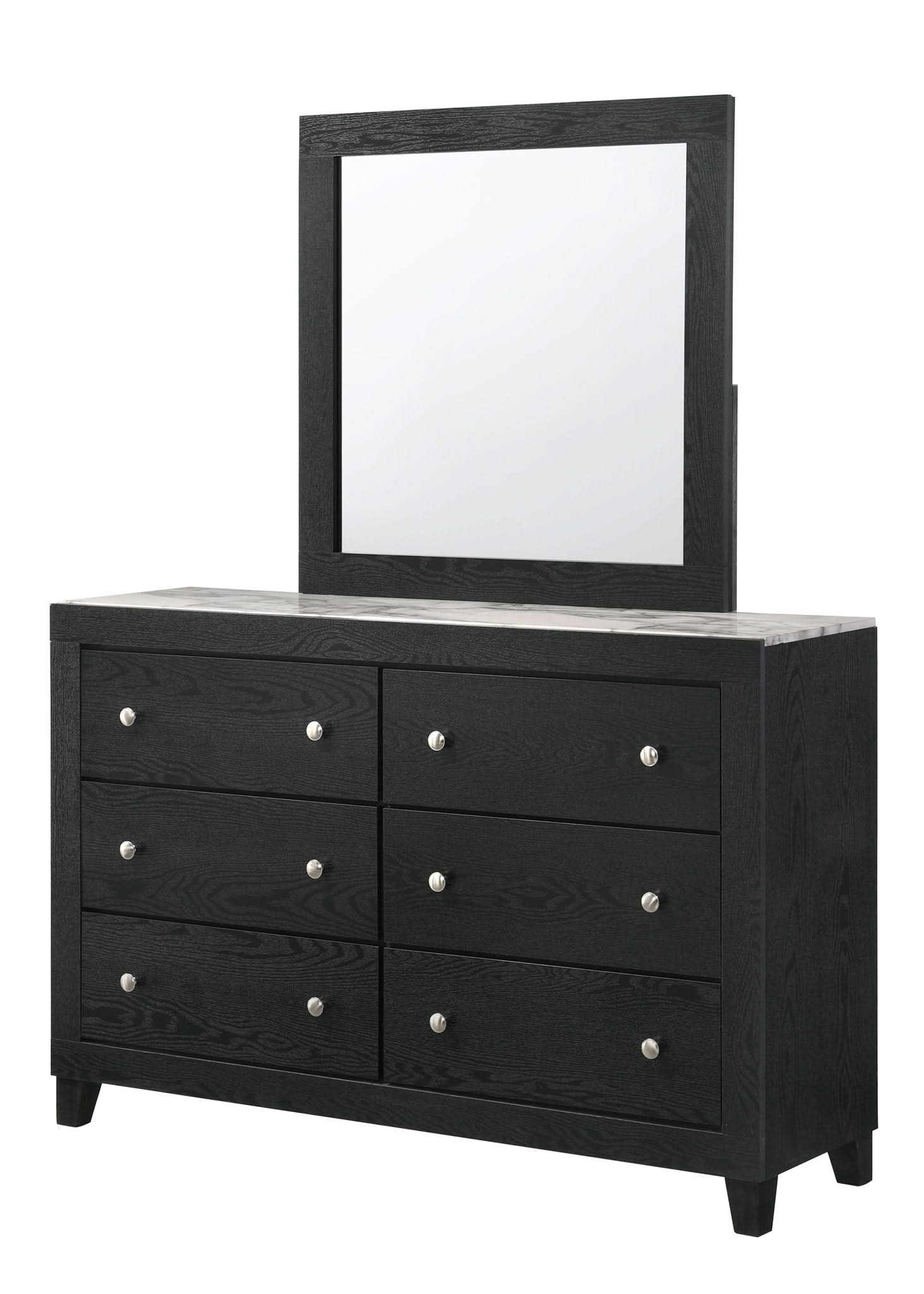Cadence - Queen 4 Piece Bedroom Set - Black - Image 4