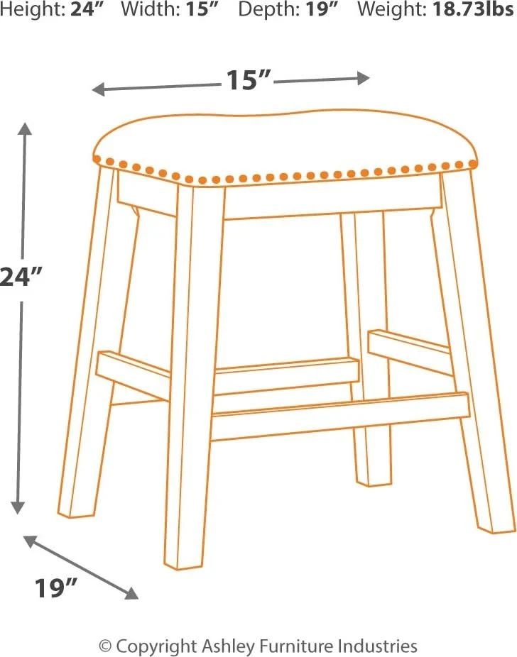 Caitbrook - Rectangular Counter Table Set - Image 6