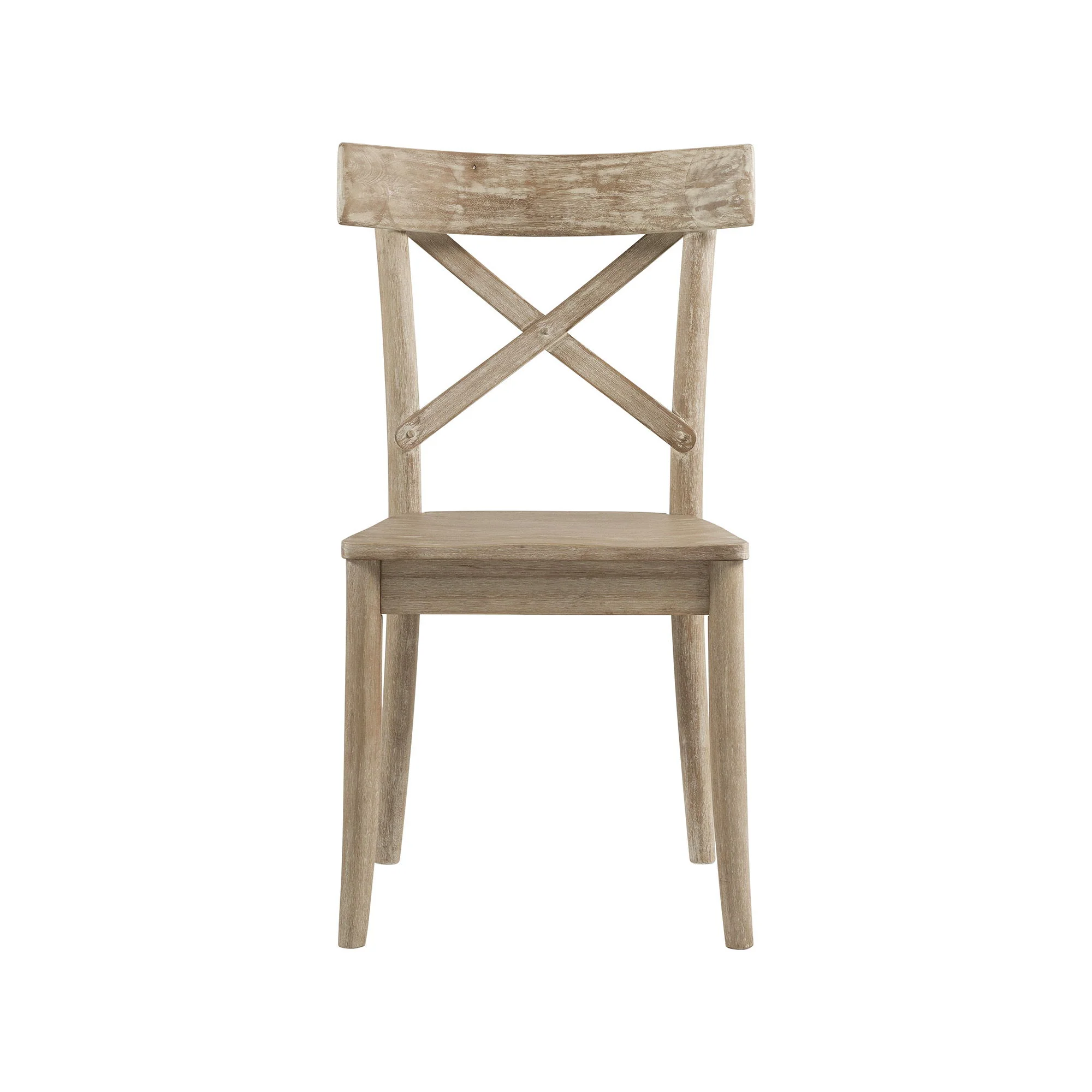 Callista - X-Back Wooden Side Chair (Set of 2) - Beach - Image 2