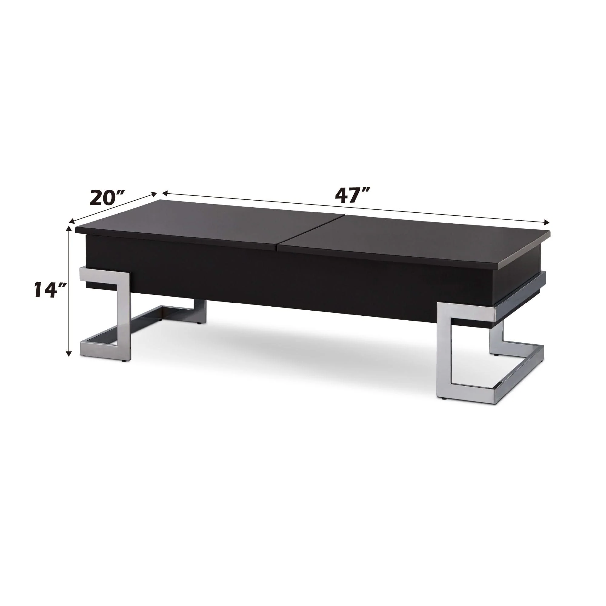 Calmam - High Gloss Coffee Table With Lift Top - Image 8